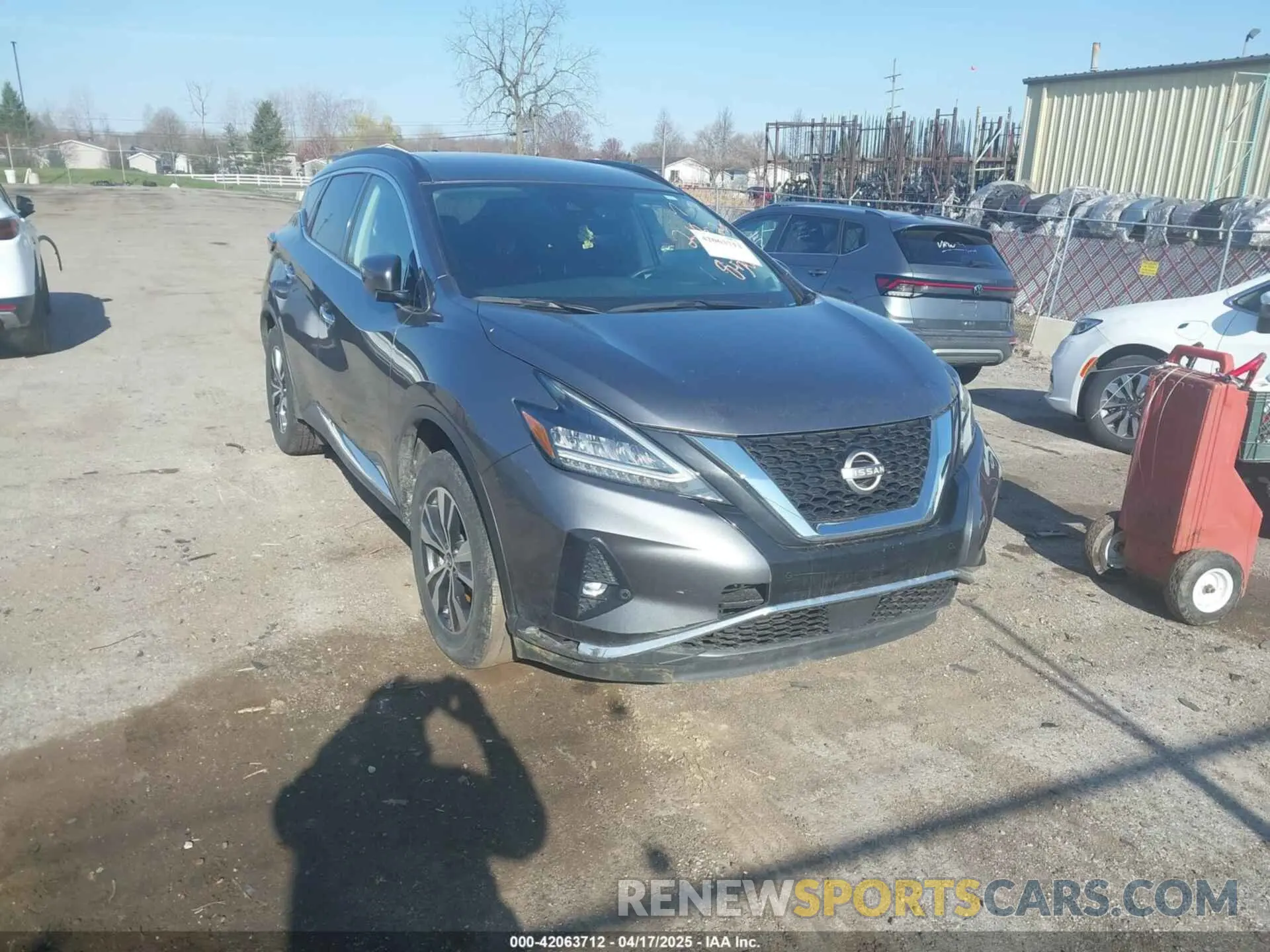 1 Photograph of a damaged car 5N1AZ2BJXPC138502 NISSAN MURANO 2023