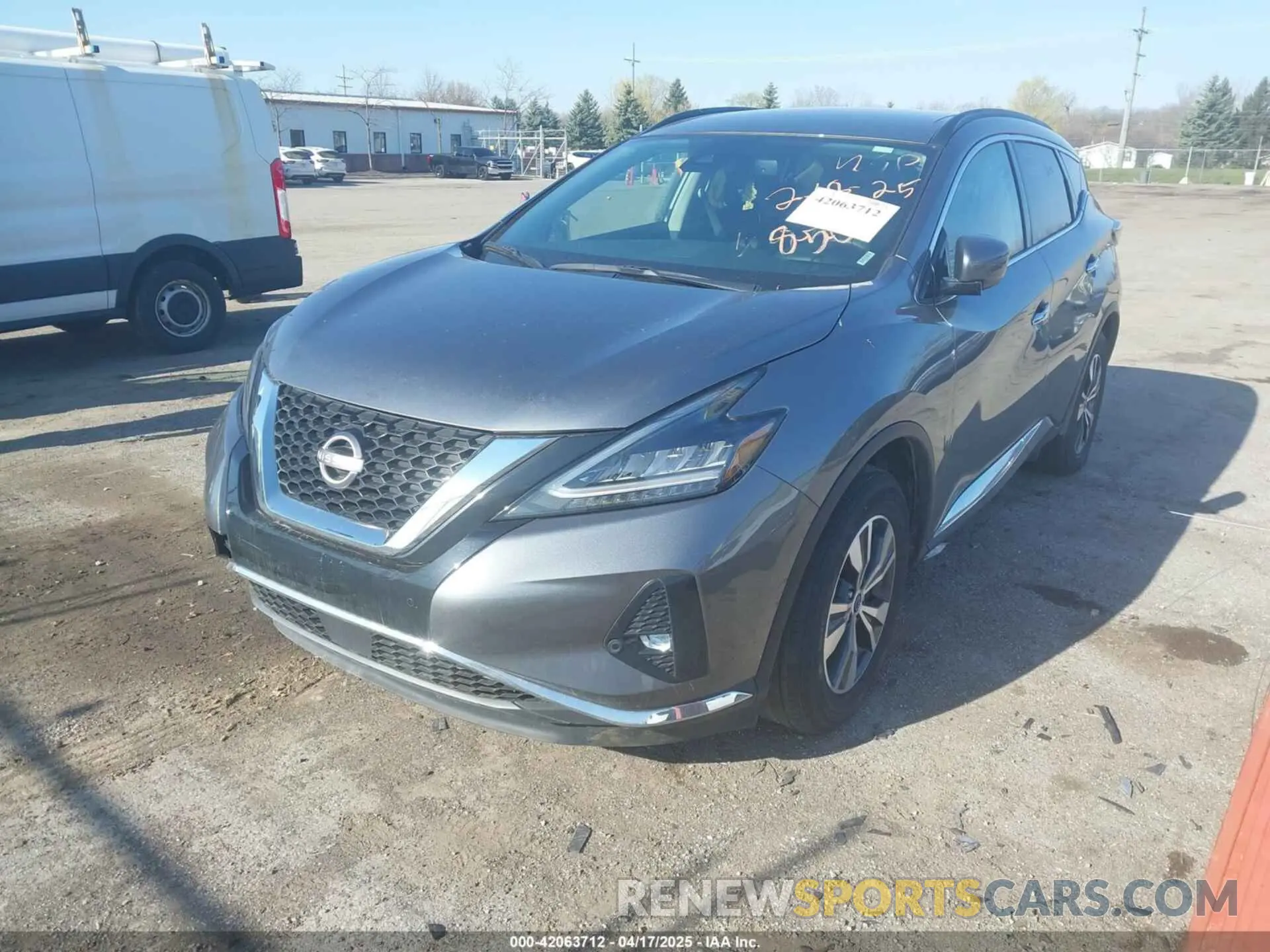 2 Photograph of a damaged car 5N1AZ2BJXPC138502 NISSAN MURANO 2023