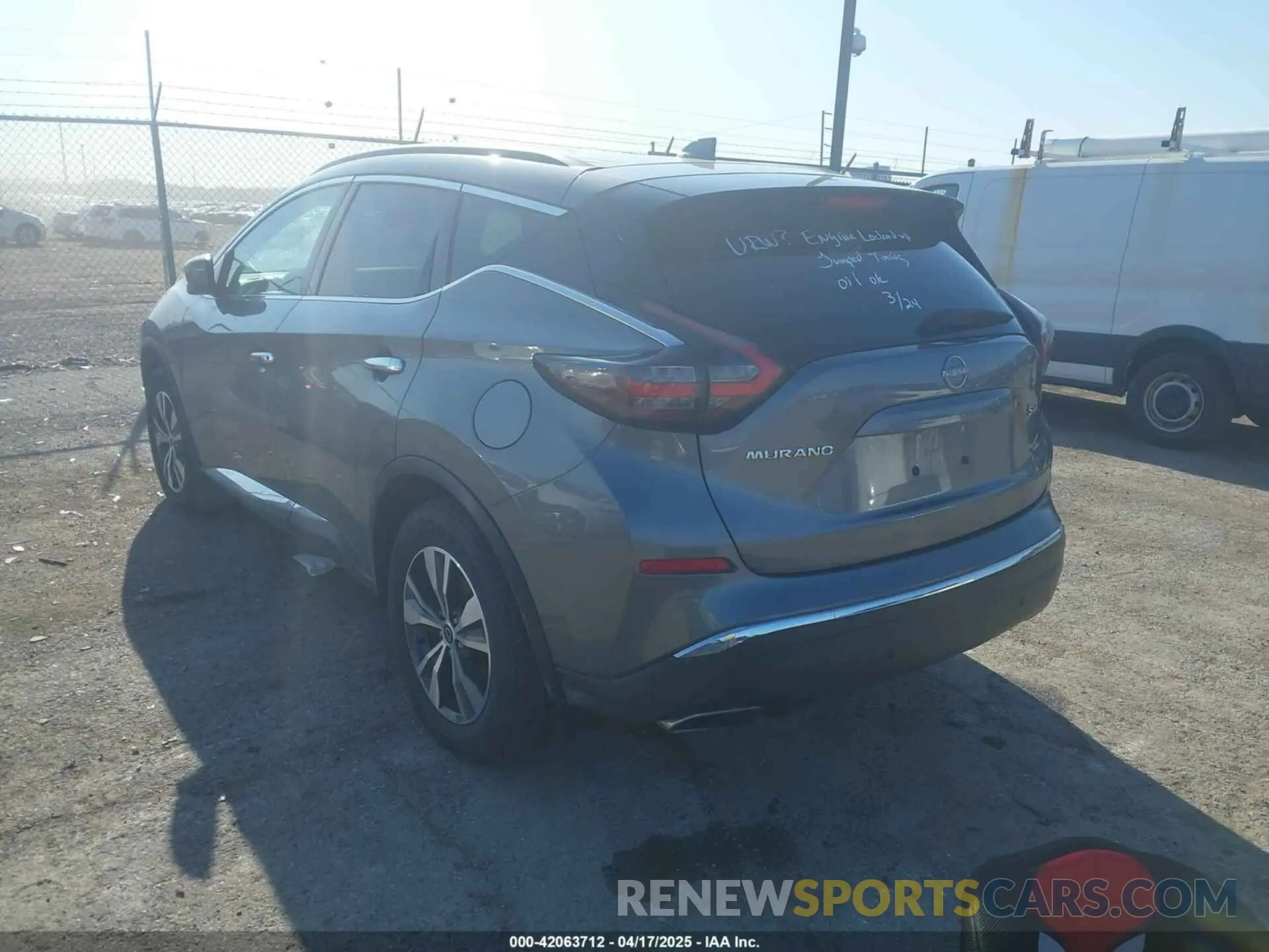 3 Photograph of a damaged car 5N1AZ2BJXPC138502 NISSAN MURANO 2023
