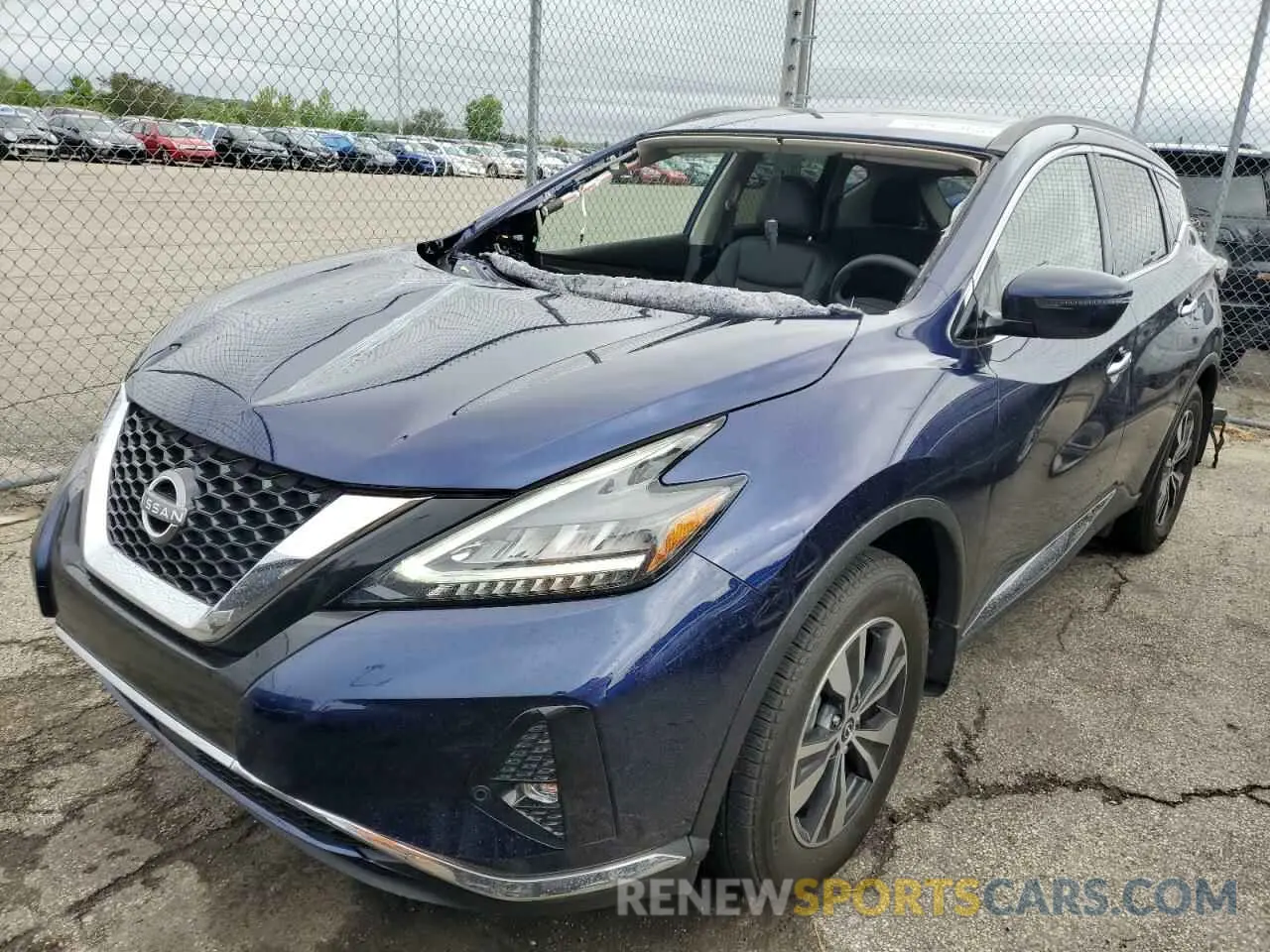 1 Photograph of a damaged car 5N1AZ2BS2PC139474 NISSAN MURANO 2023