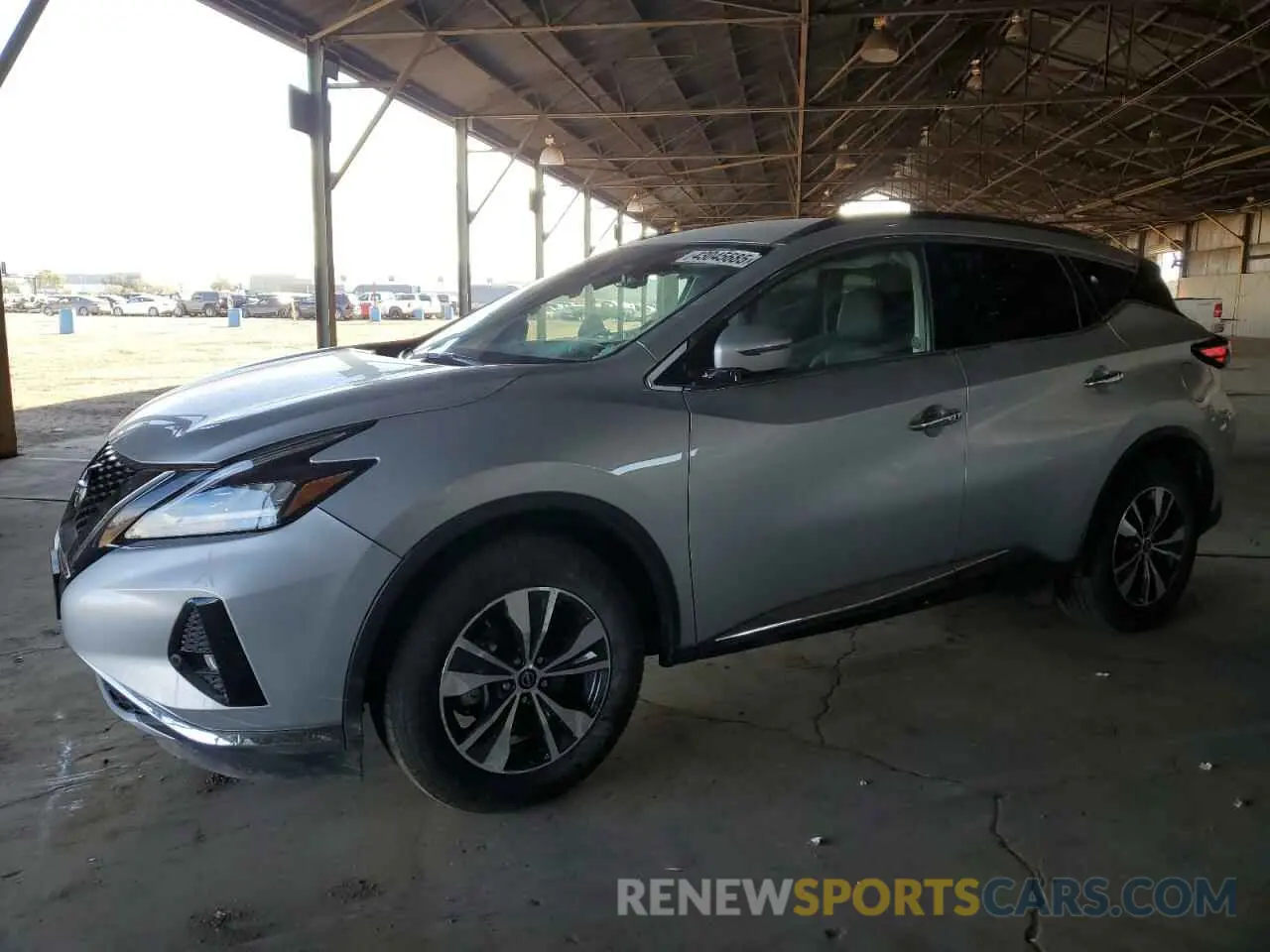 1 Photograph of a damaged car 5N1AZ2BS4PC136706 NISSAN MURANO 2023