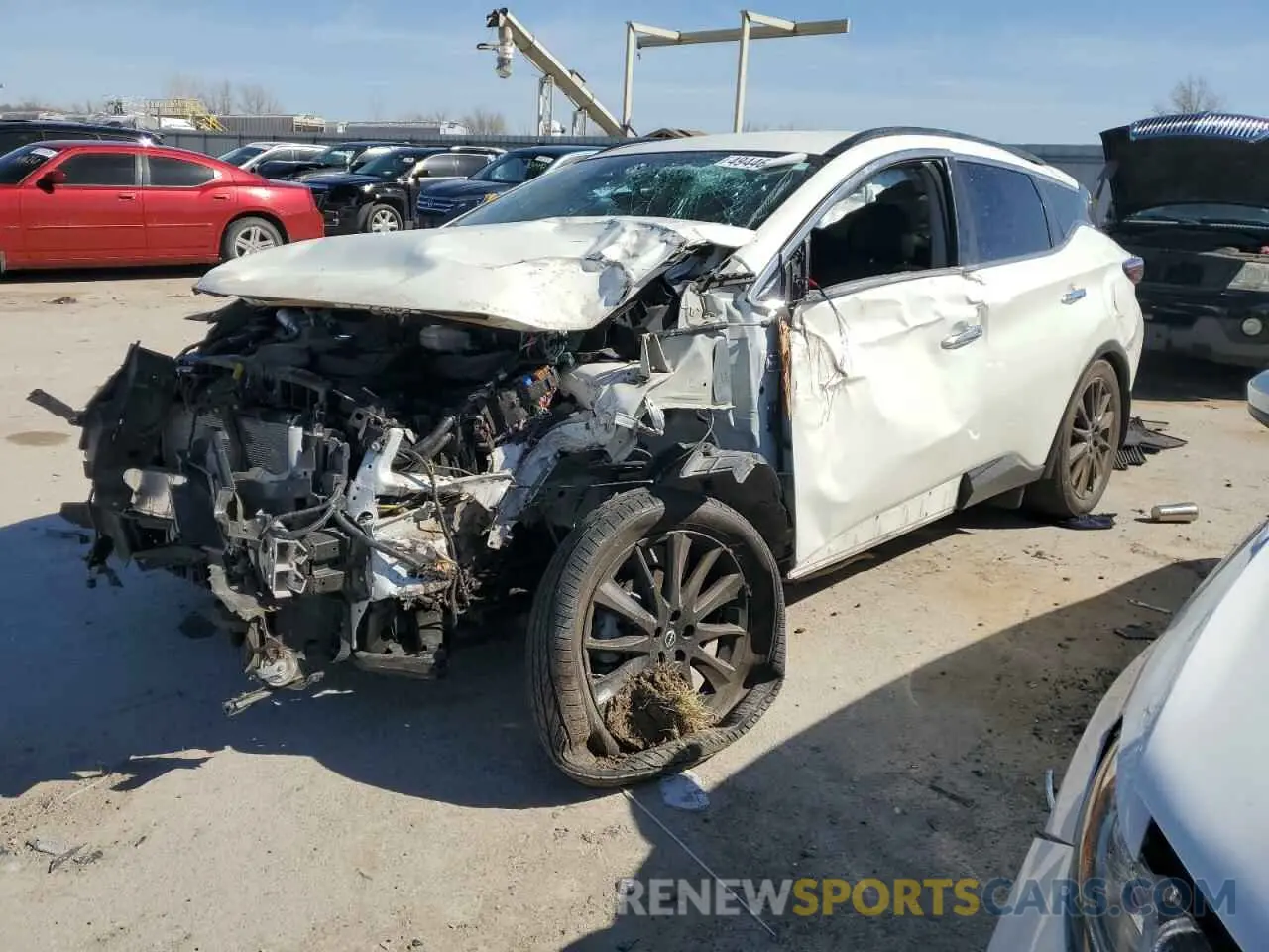 1 Photograph of a damaged car 5N1AZ2BS5PC110910 NISSAN MURANO 2023