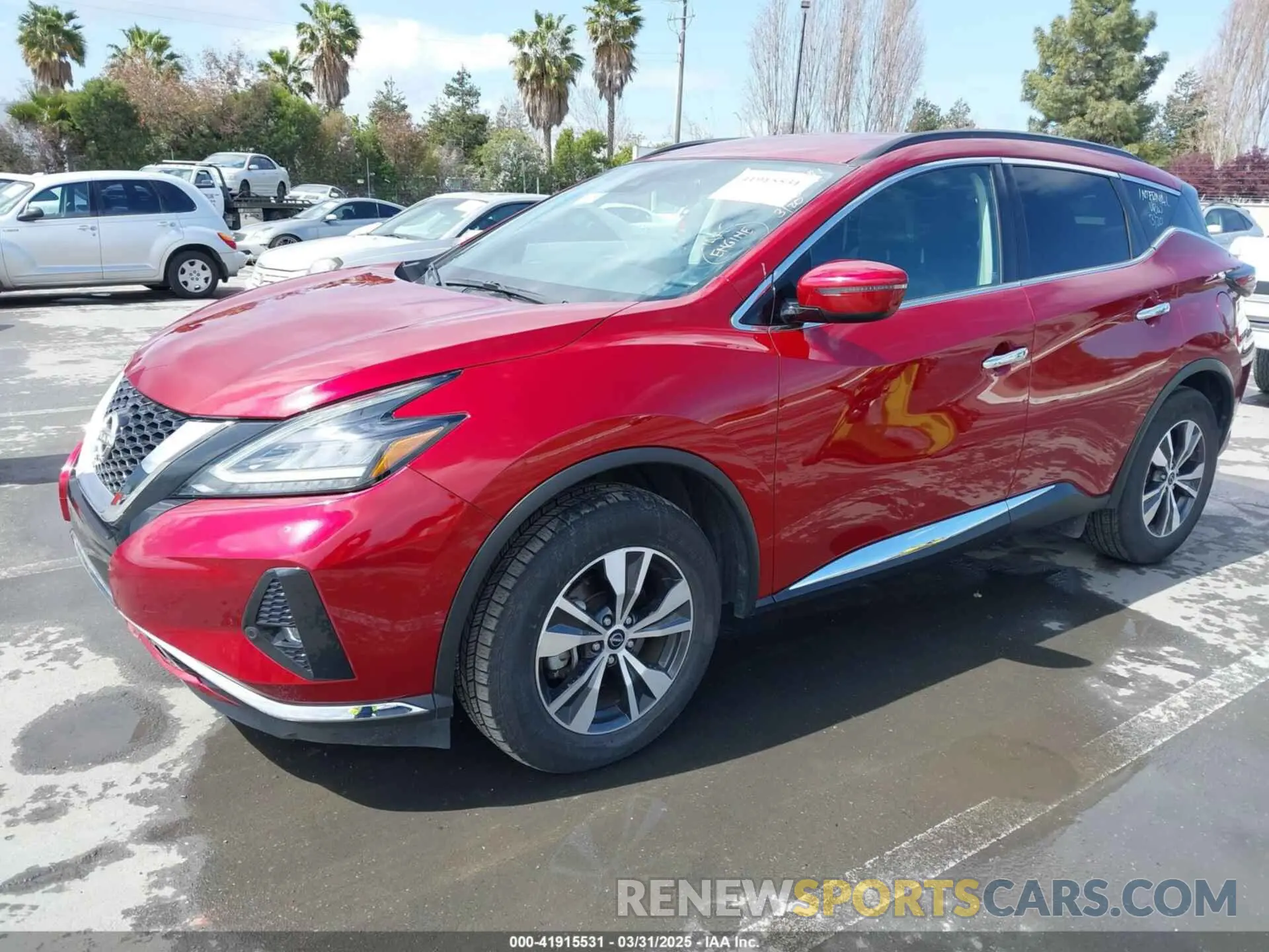 2 Photograph of a damaged car 5N1AZ2BS7PC110925 NISSAN MURANO 2023