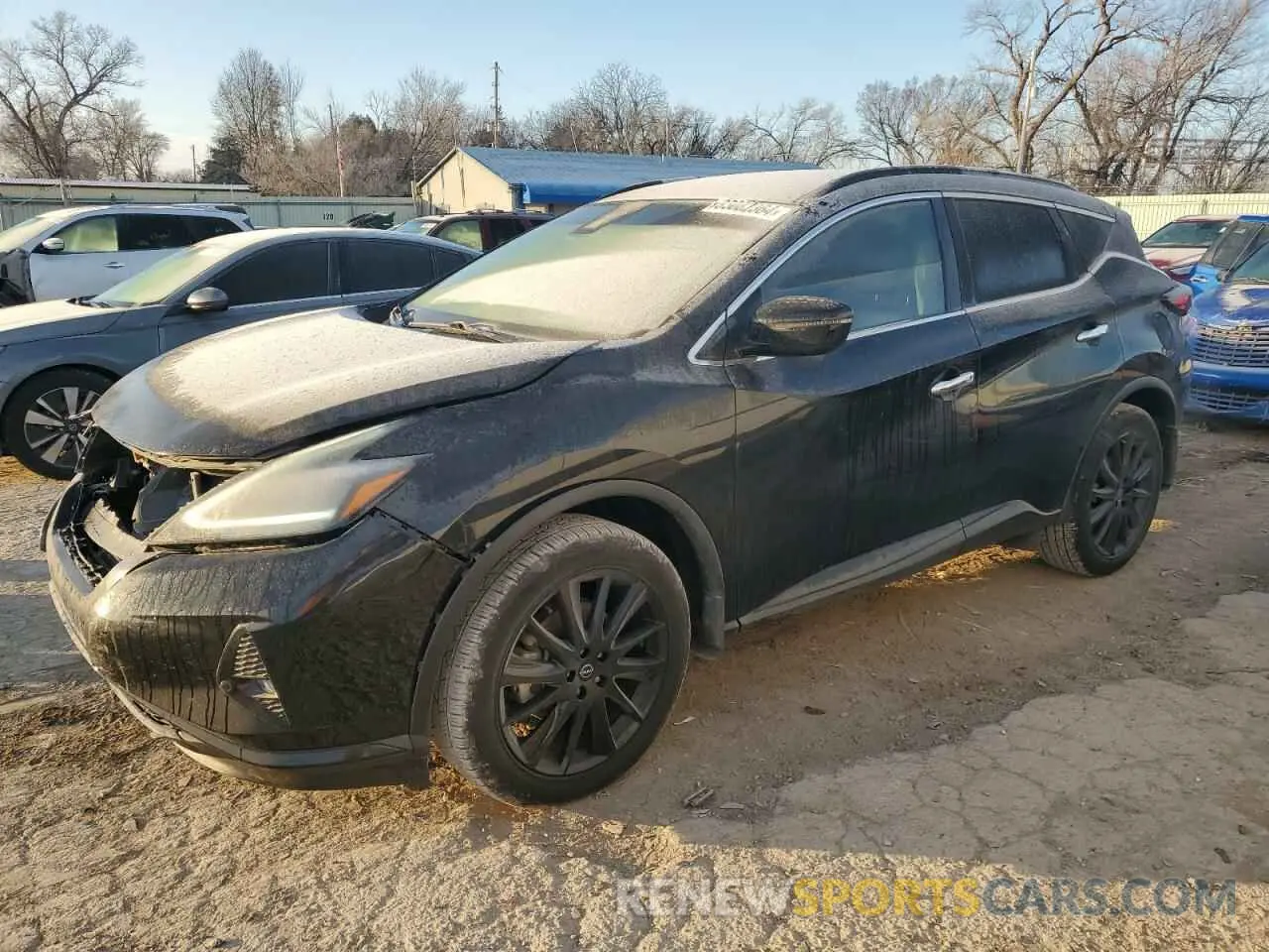 1 Photograph of a damaged car 5N1AZ2BS7PC115767 NISSAN MURANO 2023