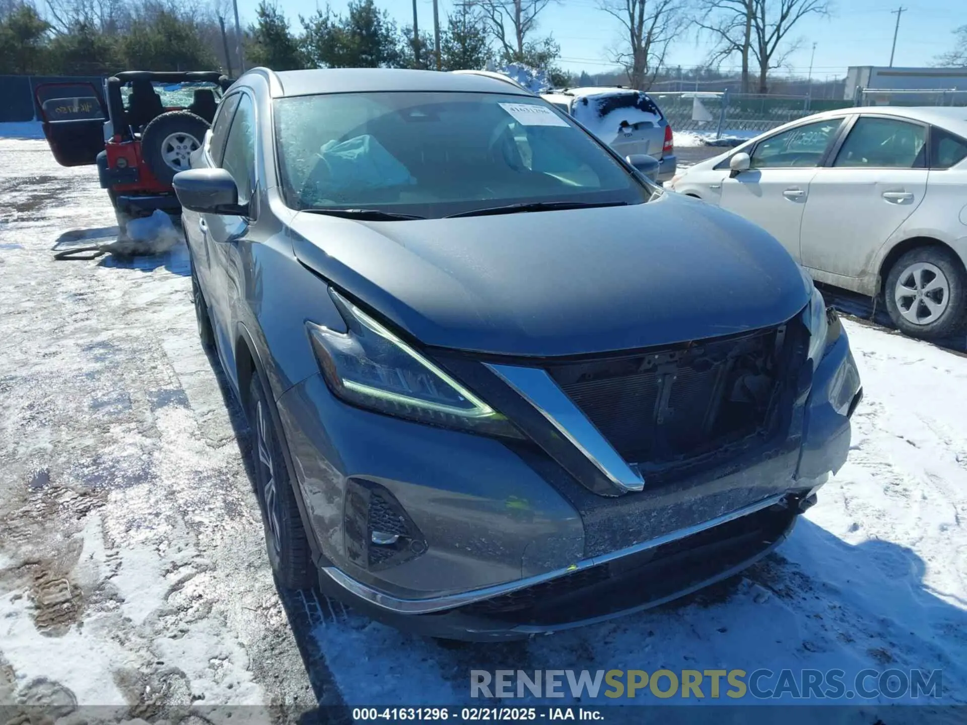 1 Photograph of a damaged car 5N1AZ2BS7PC123187 NISSAN MURANO 2023