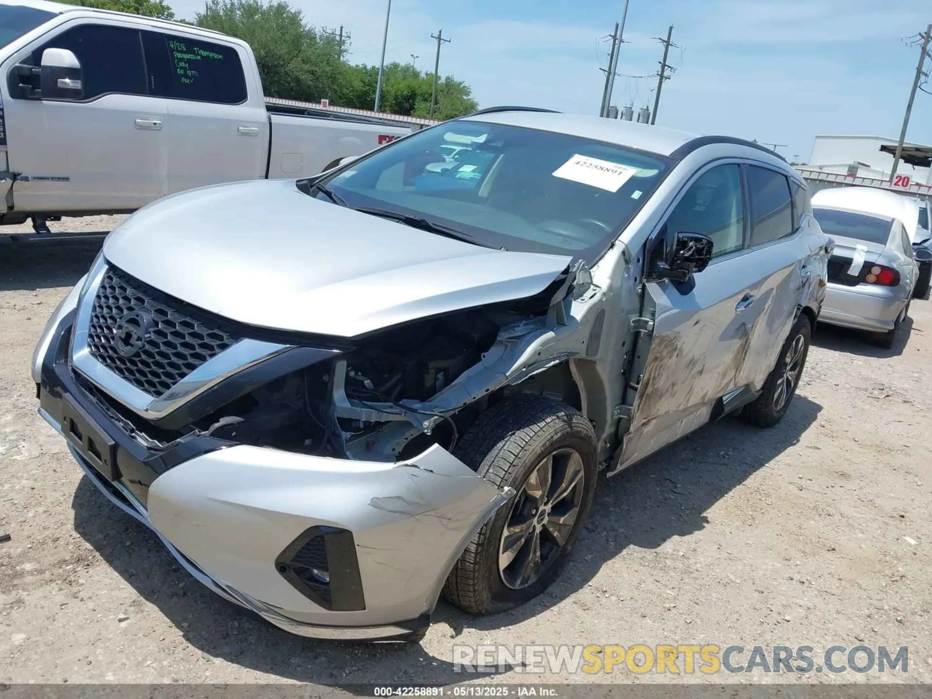 2 Photograph of a damaged car 5N1AZ2BSXPC136984 NISSAN MURANO 2023