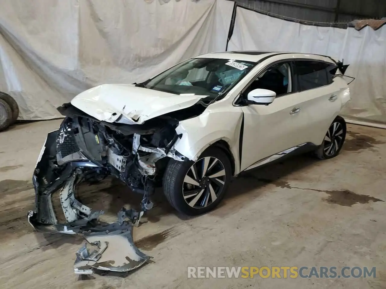 1 Photograph of a damaged car 5N1AZ2CJ1PC127483 NISSAN MURANO 2023