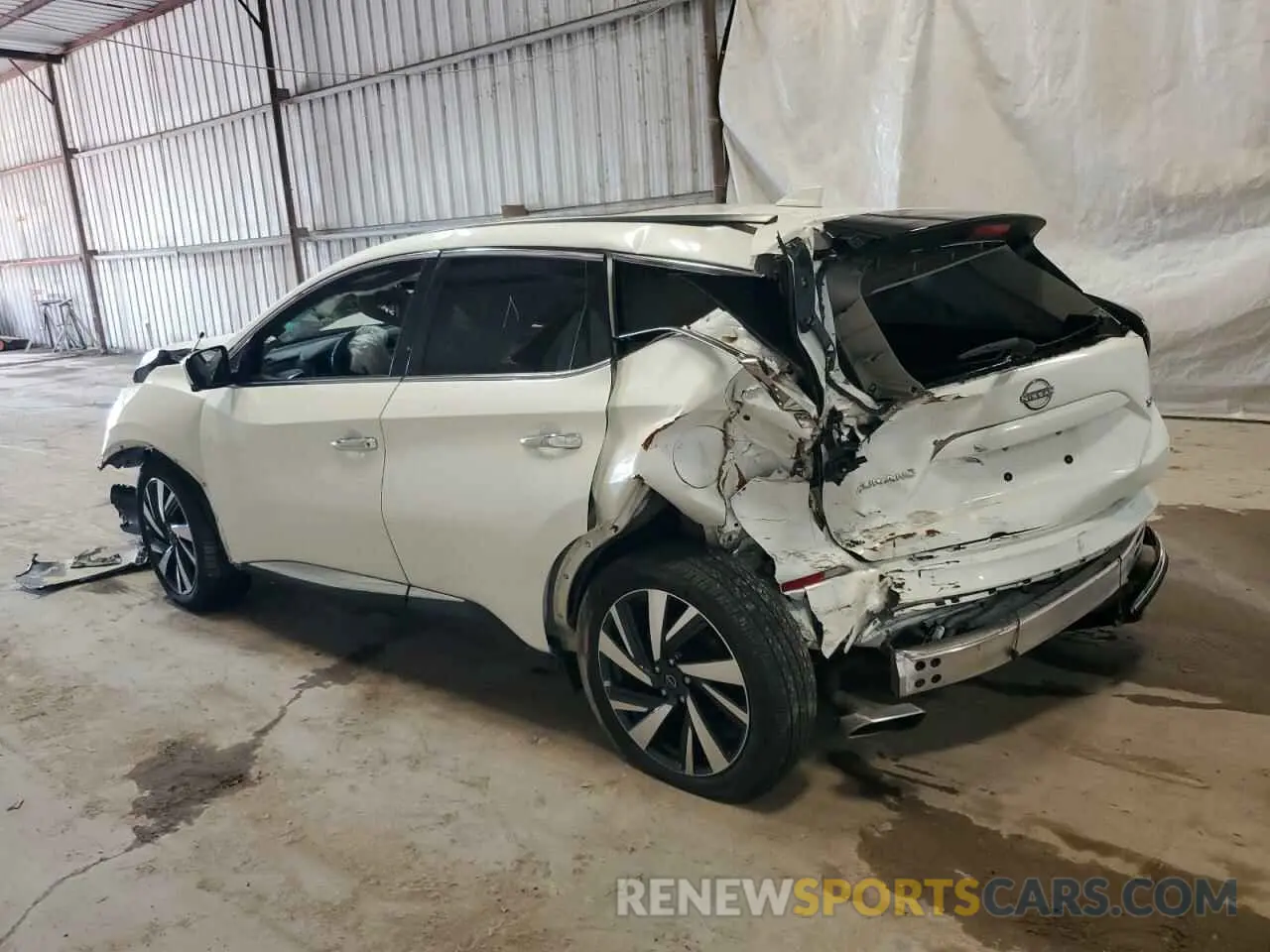 2 Photograph of a damaged car 5N1AZ2CJ1PC127483 NISSAN MURANO 2023