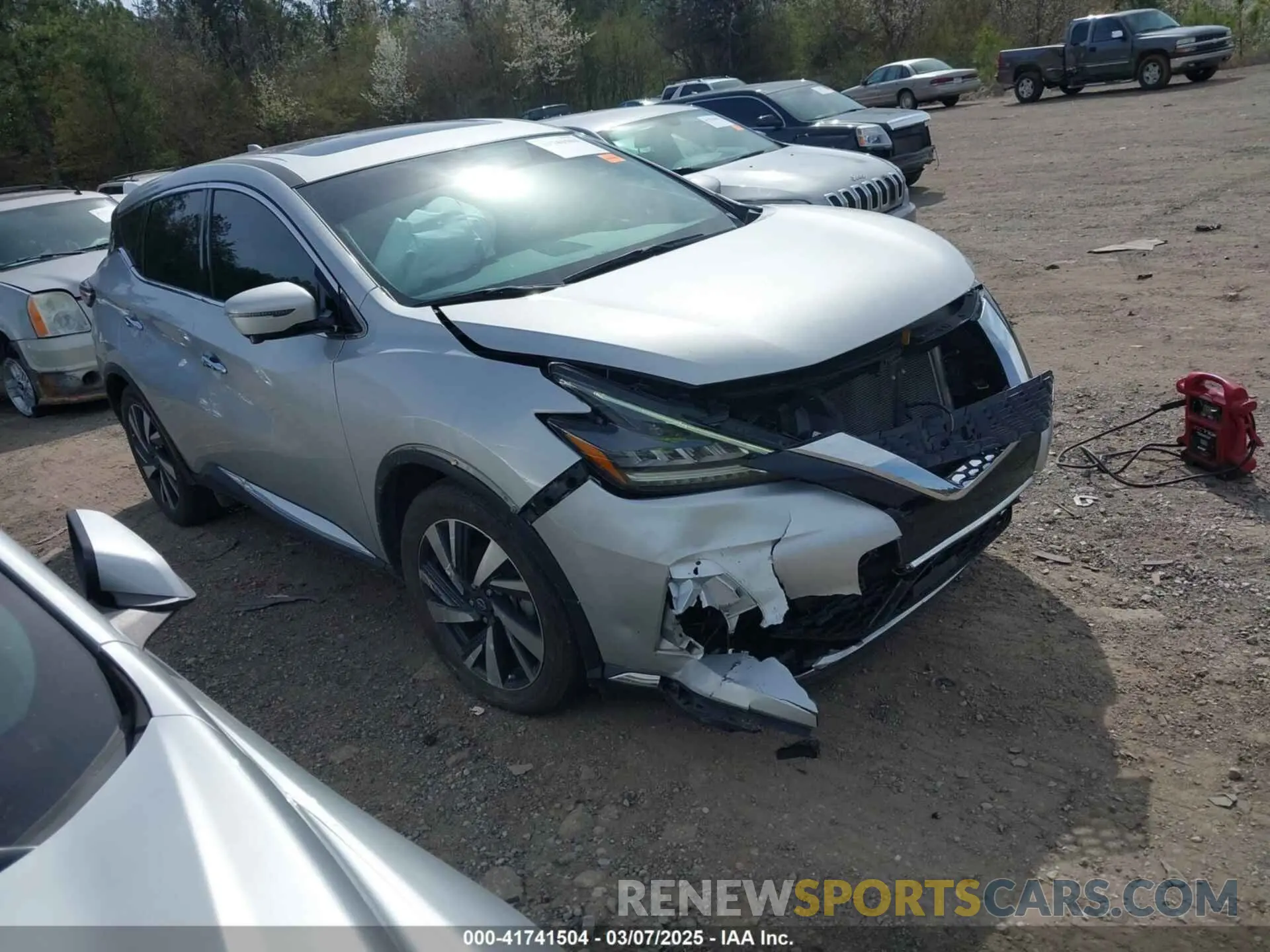 1 Photograph of a damaged car 5N1AZ2CJ4PC130734 NISSAN MURANO 2023