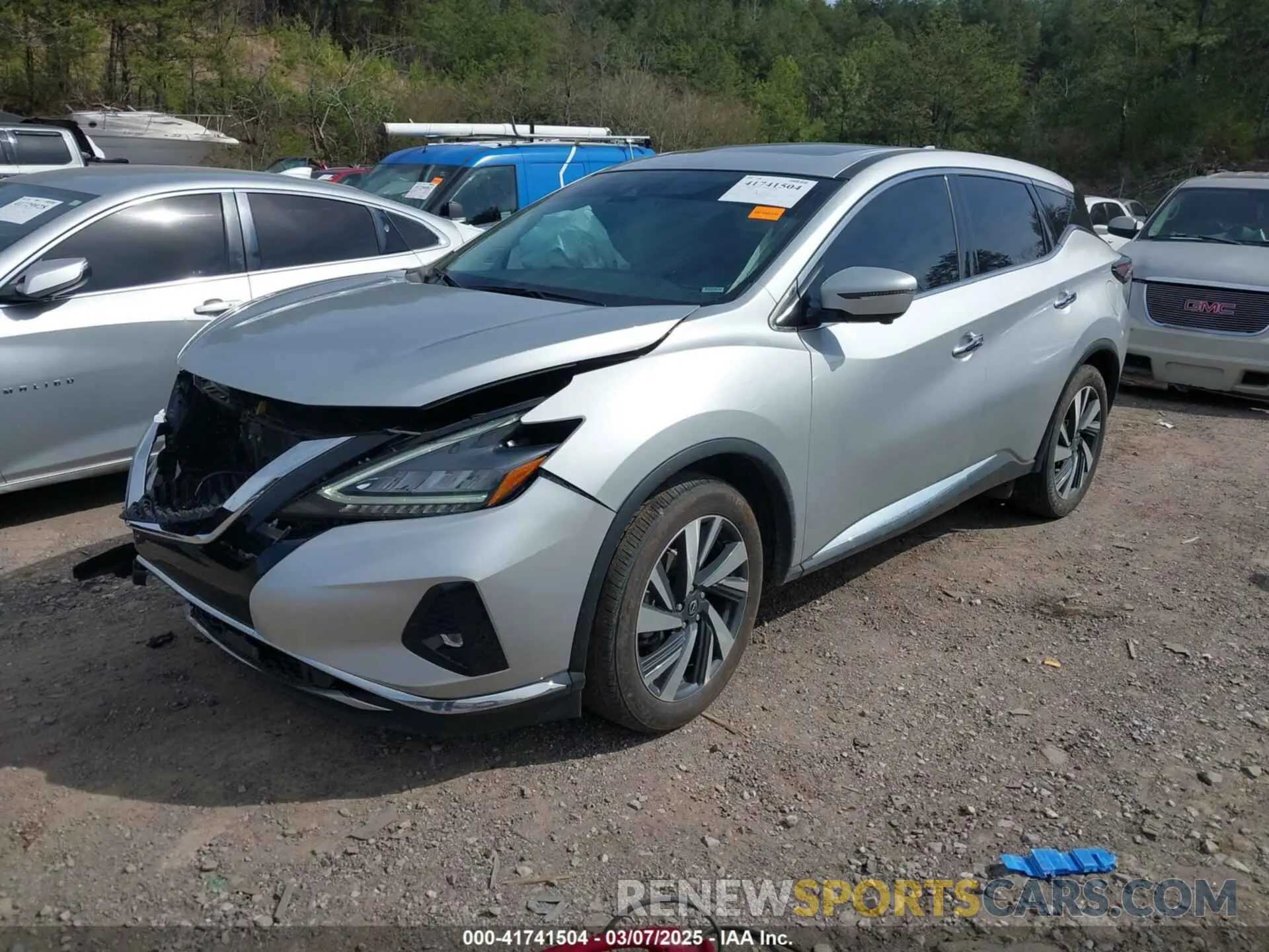 2 Photograph of a damaged car 5N1AZ2CJ4PC130734 NISSAN MURANO 2023