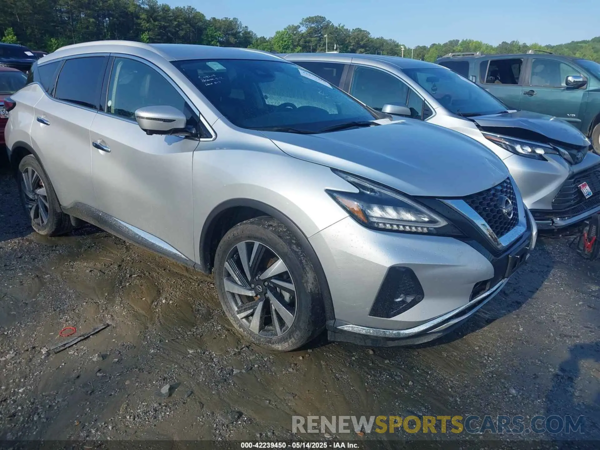 1 Photograph of a damaged car 5N1AZ2CJ6PC131299 NISSAN MURANO 2023