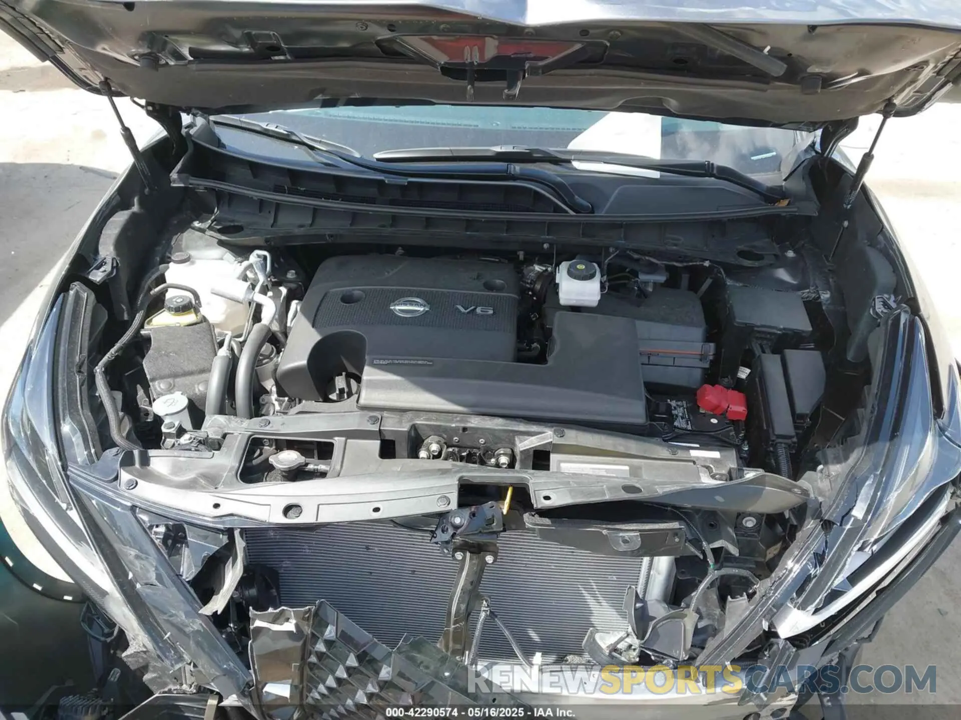 10 Photograph of a damaged car 5N1AZ2CJ9PC137016 NISSAN MURANO 2023