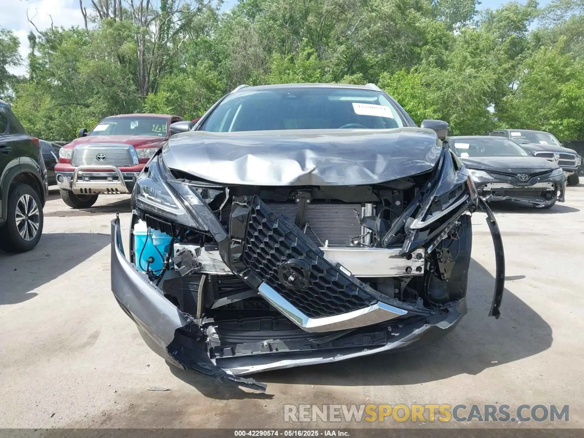 11 Photograph of a damaged car 5N1AZ2CJ9PC137016 NISSAN MURANO 2023