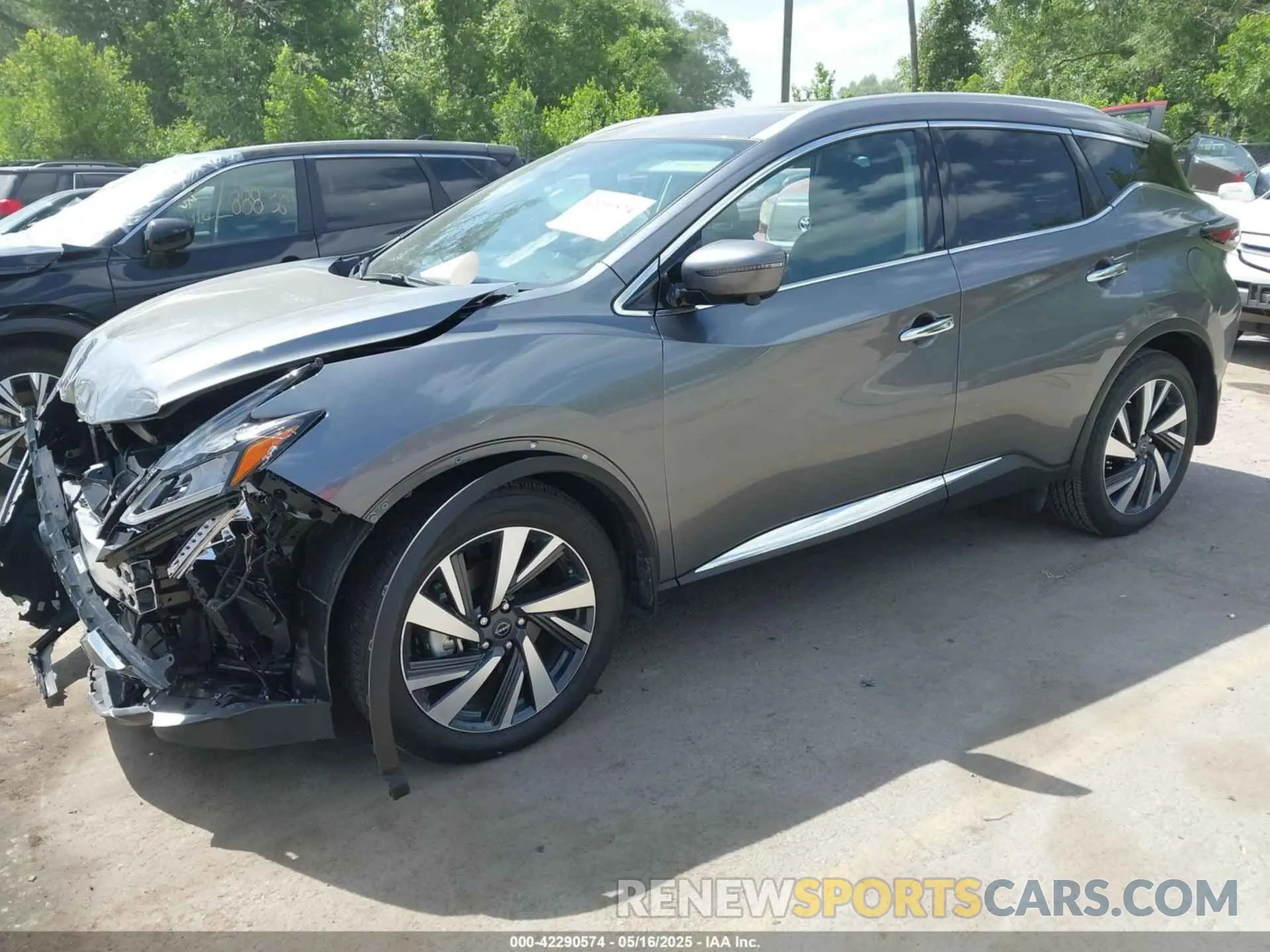 2 Photograph of a damaged car 5N1AZ2CJ9PC137016 NISSAN MURANO 2023