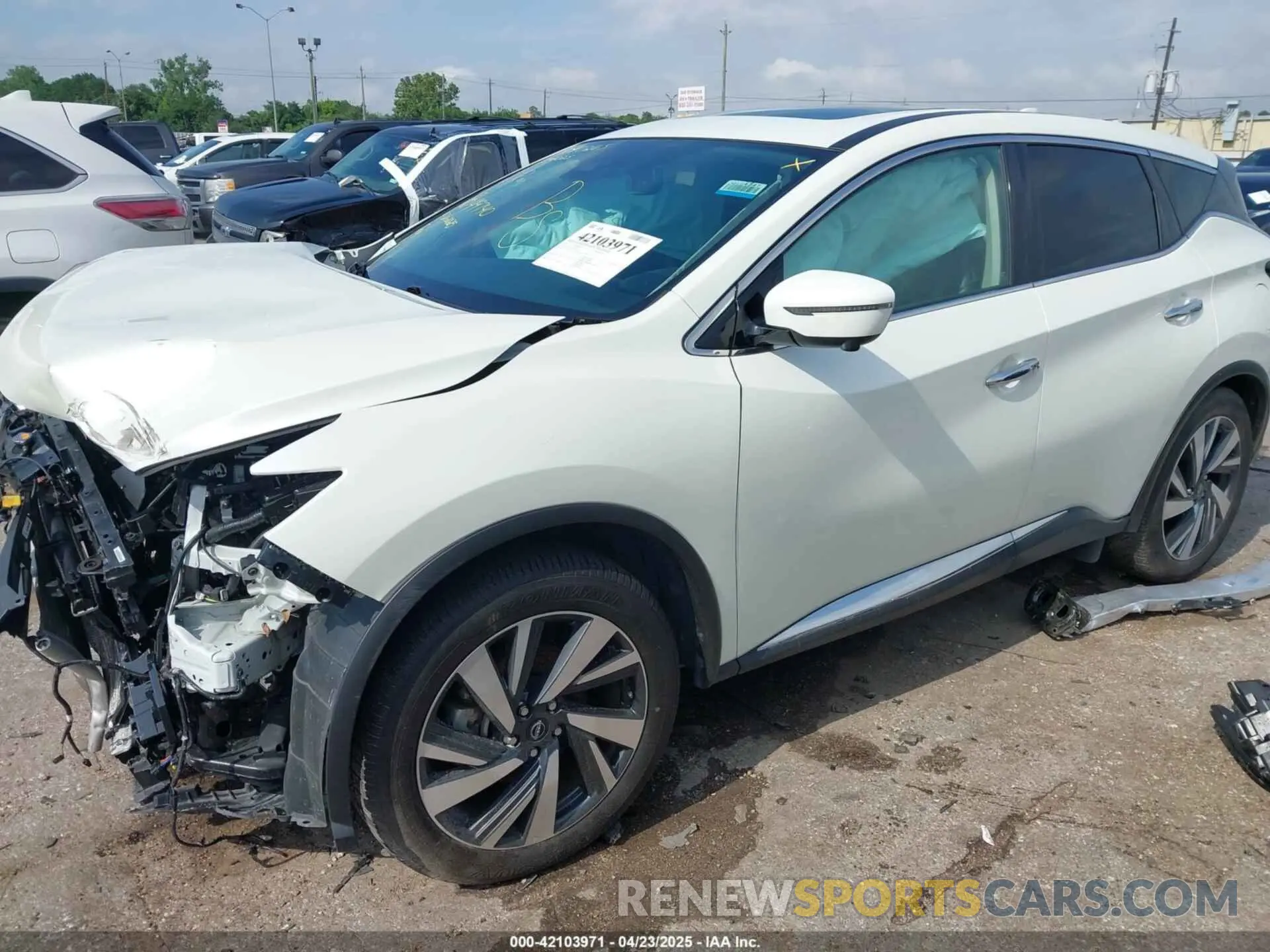 2 Photograph of a damaged car 5N1AZ2CS0PC130237 NISSAN MURANO 2023