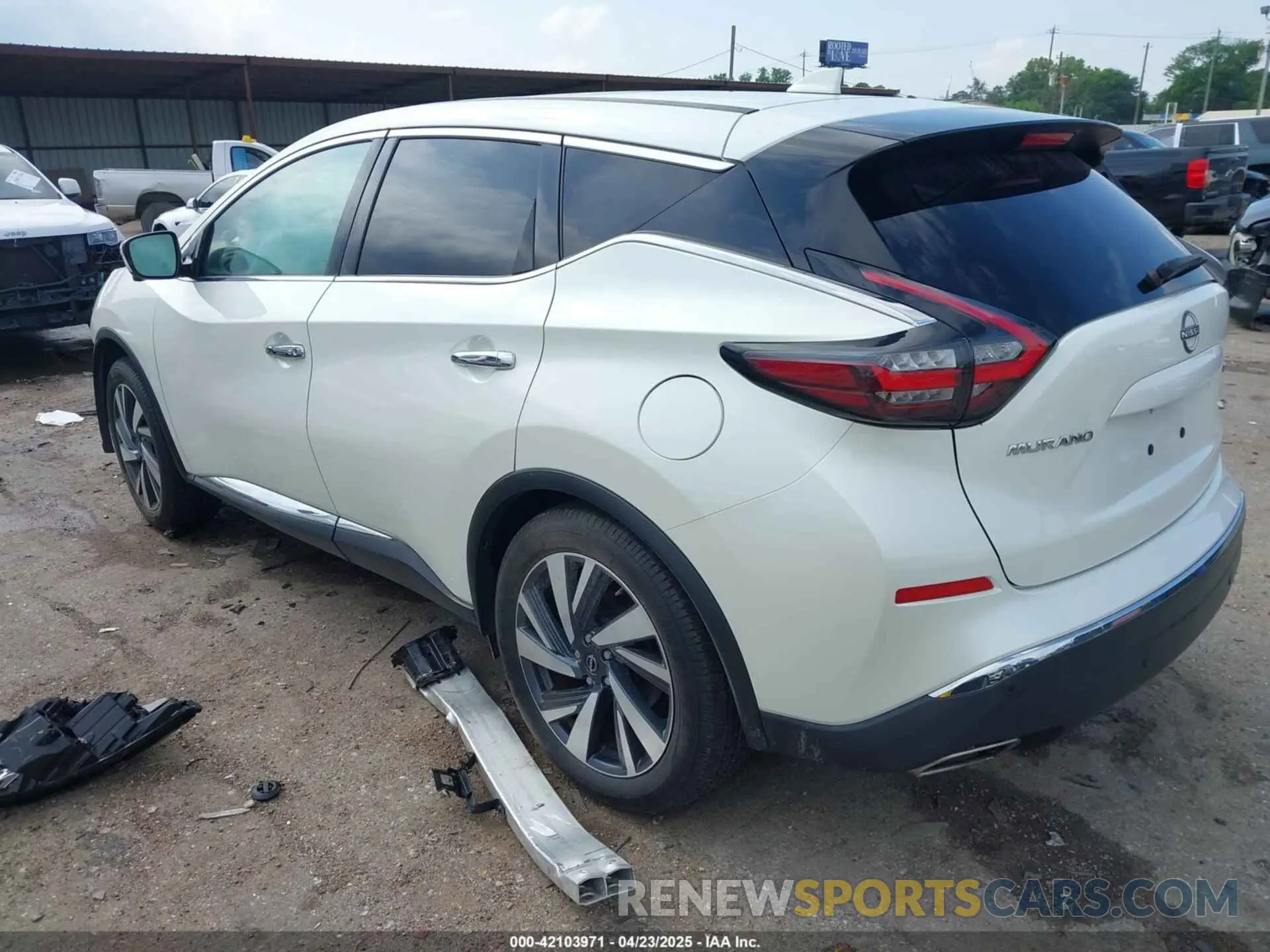 3 Photograph of a damaged car 5N1AZ2CS0PC130237 NISSAN MURANO 2023