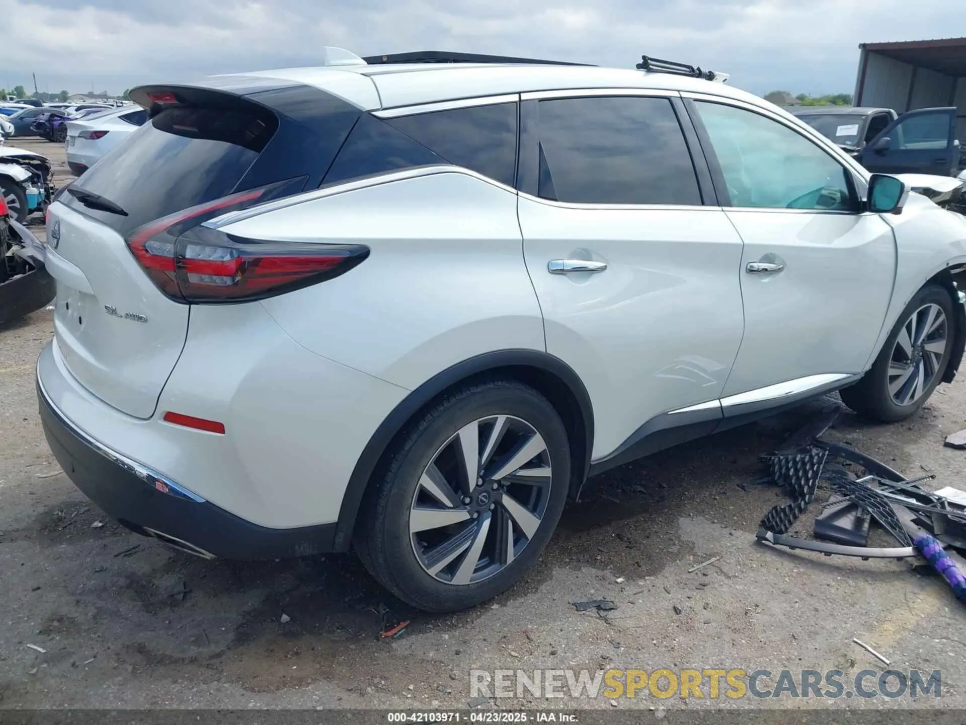 4 Photograph of a damaged car 5N1AZ2CS0PC130237 NISSAN MURANO 2023