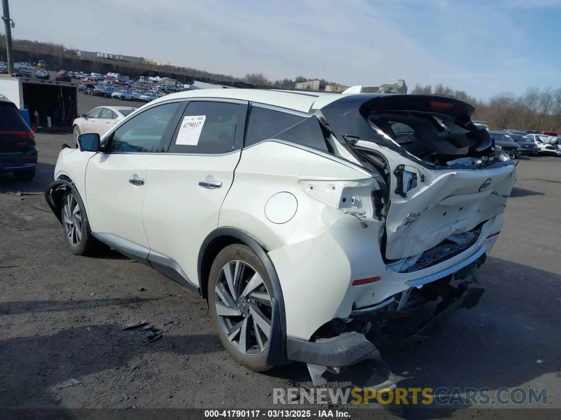 3 Photograph of a damaged car 5N1AZ2CS3PC134640 NISSAN MURANO 2023