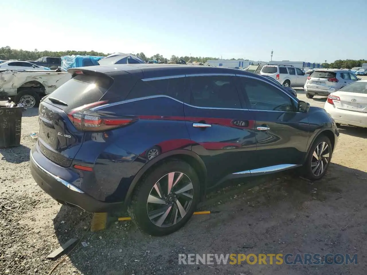 3 Photograph of a damaged car 5N1AZ2CS4PC127292 NISSAN MURANO 2023