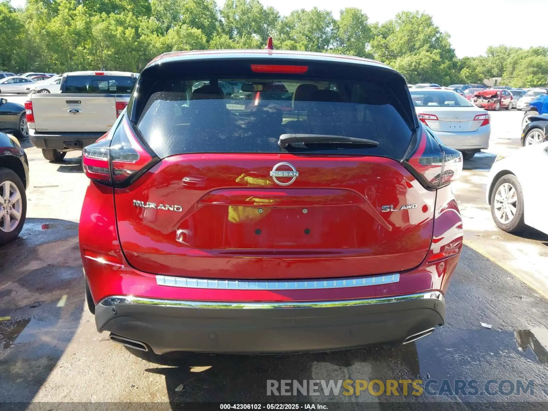 16 Photograph of a damaged car 5N1AZ2CS6PC133109 NISSAN MURANO 2023