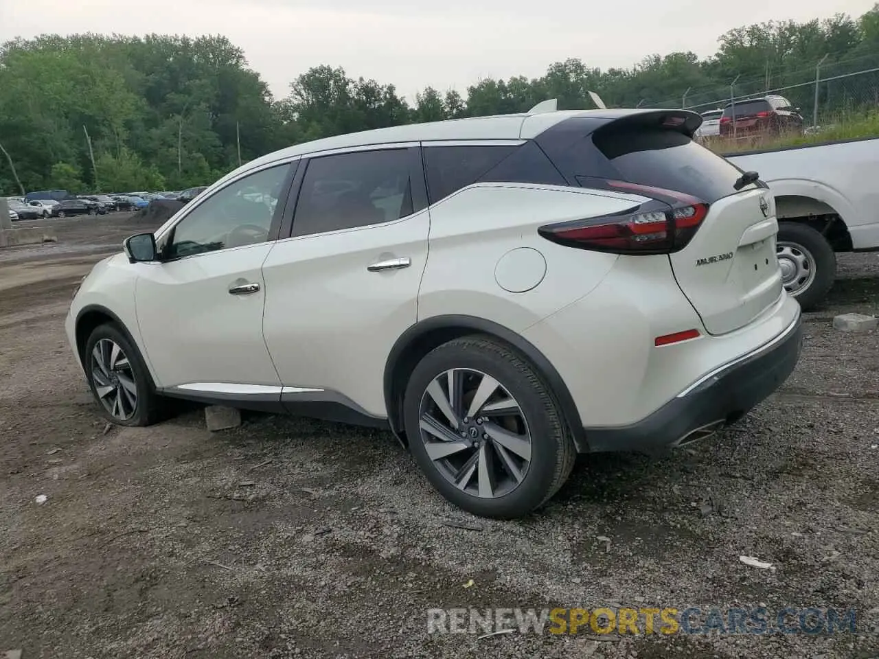 2 Photograph of a damaged car 5N1AZ2CS7PC130381 NISSAN MURANO 2023
