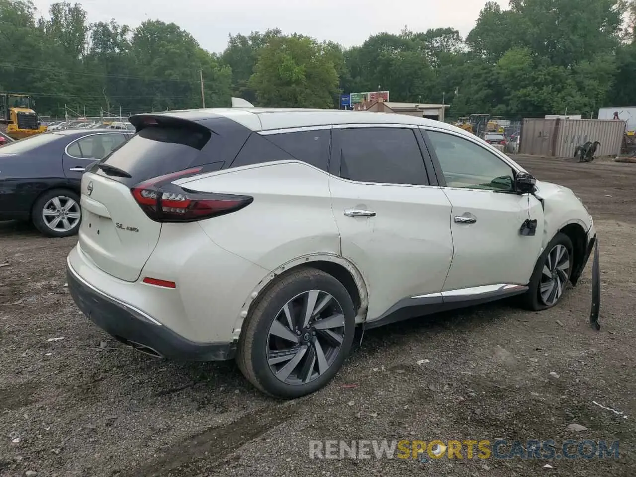 3 Photograph of a damaged car 5N1AZ2CS7PC130381 NISSAN MURANO 2023