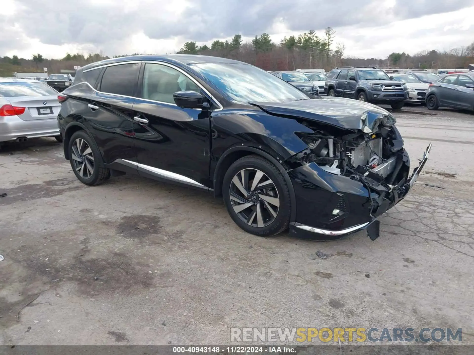 1 Photograph of a damaged car 5N1AZ2CS9PC106843 NISSAN MURANO 2023