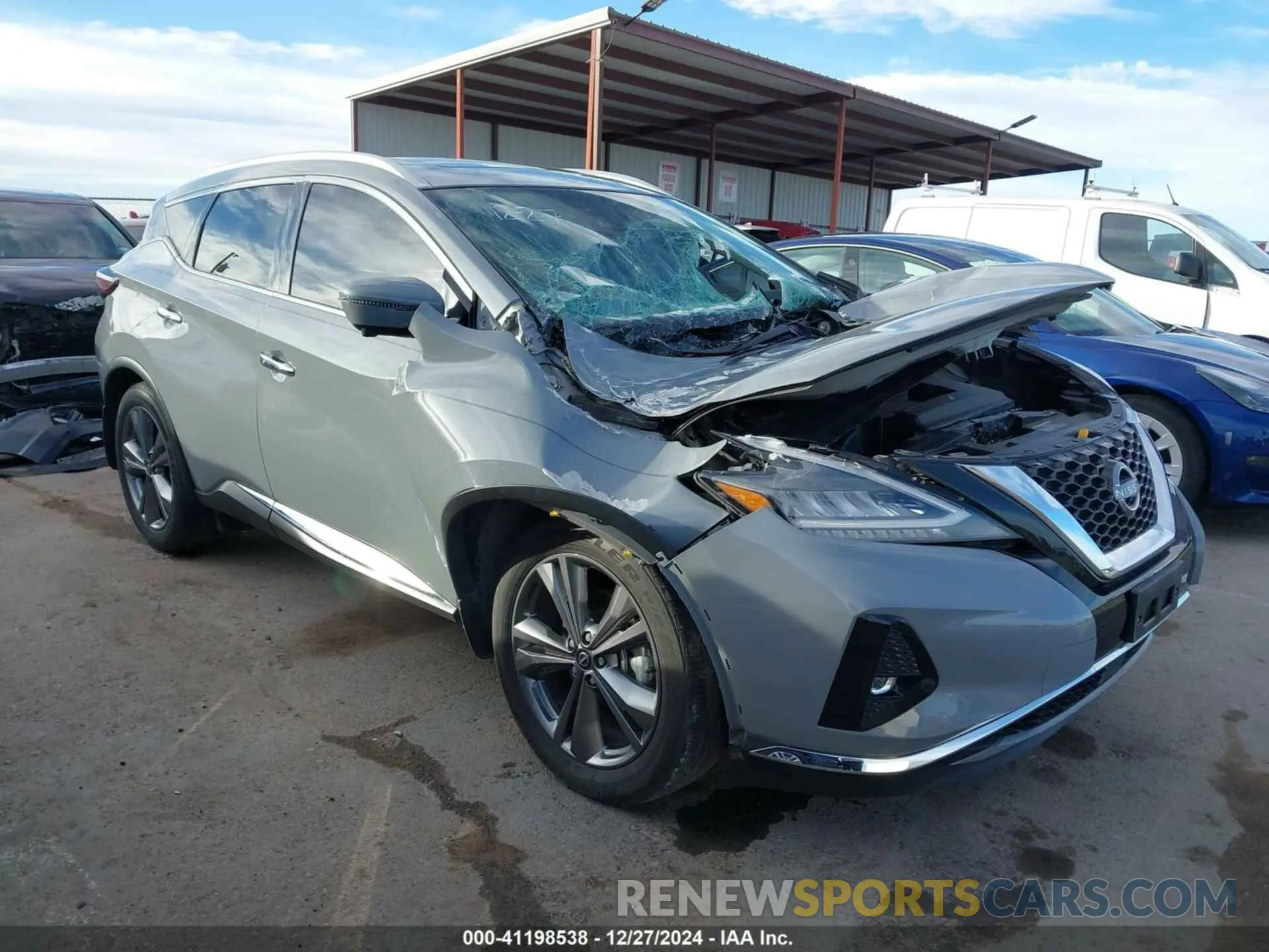 1 Photograph of a damaged car 5N1AZ2DJ3PC107542 NISSAN MURANO 2023