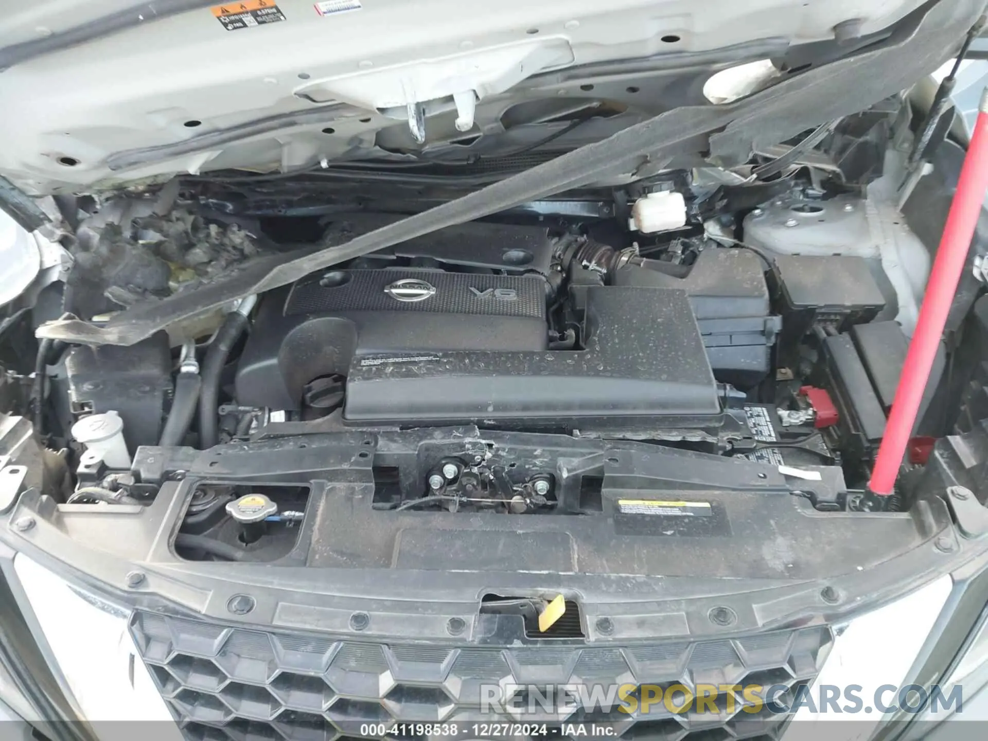 10 Photograph of a damaged car 5N1AZ2DJ3PC107542 NISSAN MURANO 2023