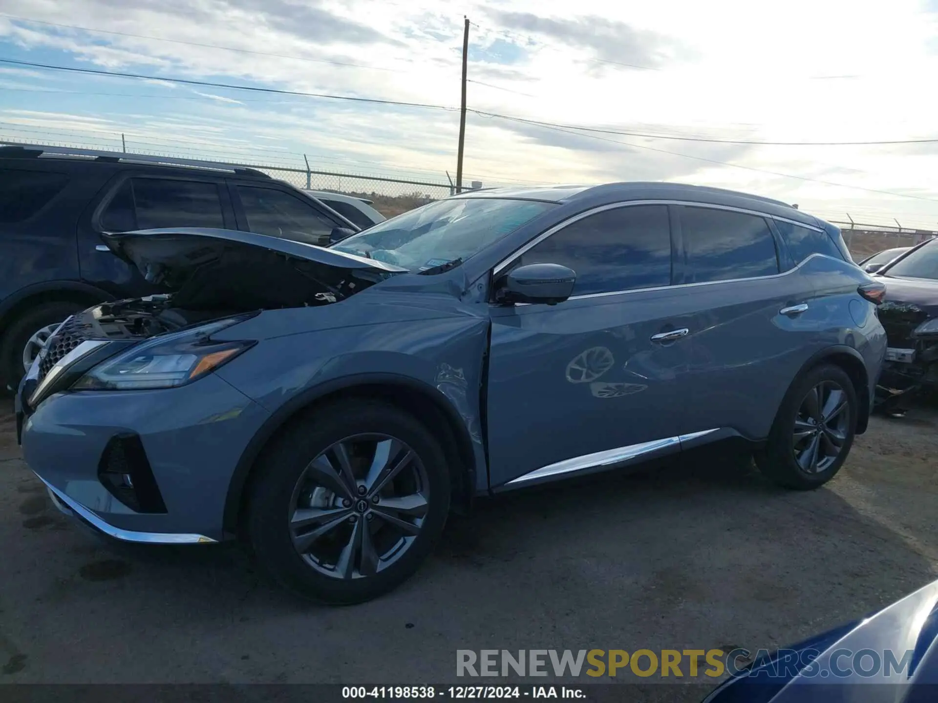 14 Photograph of a damaged car 5N1AZ2DJ3PC107542 NISSAN MURANO 2023