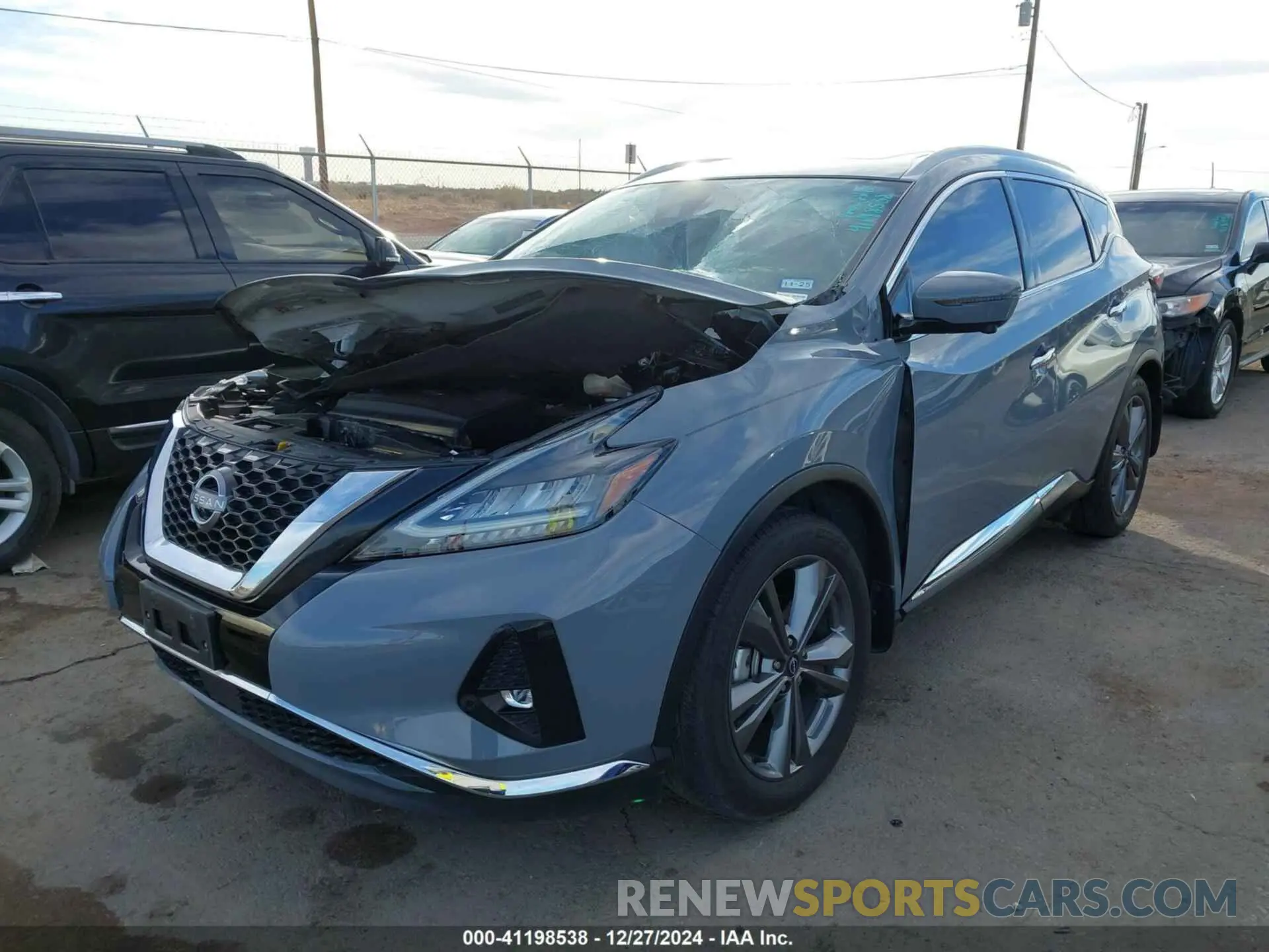 2 Photograph of a damaged car 5N1AZ2DJ3PC107542 NISSAN MURANO 2023