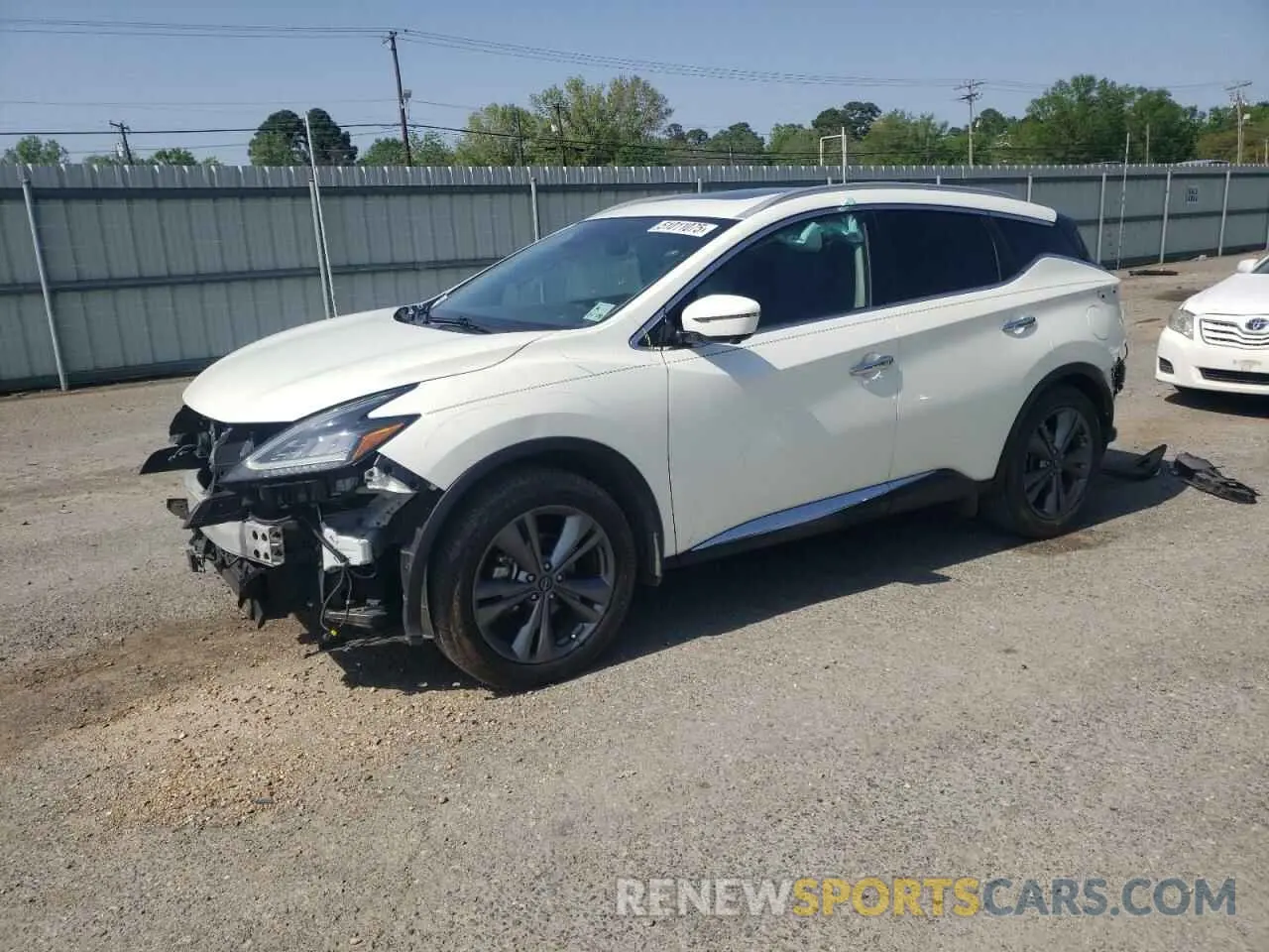 1 Photograph of a damaged car 5N1AZ2DJ3PC114829 NISSAN MURANO 2023