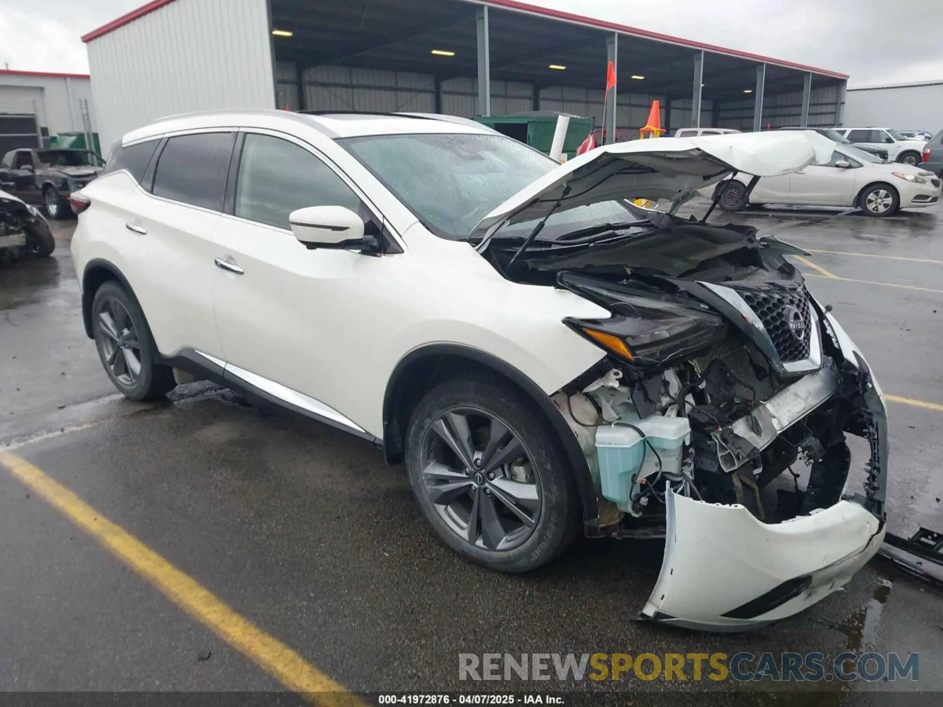 1 Photograph of a damaged car 5N1AZ2DJ9PC115757 NISSAN MURANO 2023
