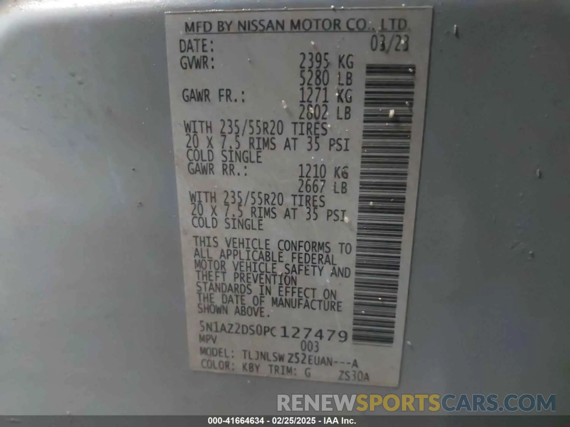 9 Photograph of a damaged car 5N1AZ2DS0PC127479 NISSAN MURANO 2023