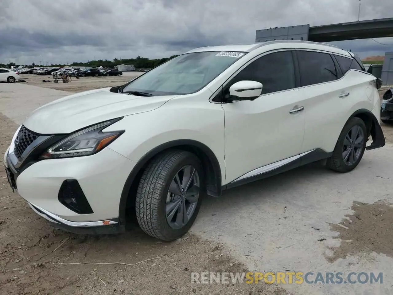1 Photograph of a damaged car 5N1AZ2DS3PC130182 NISSAN MURANO 2023