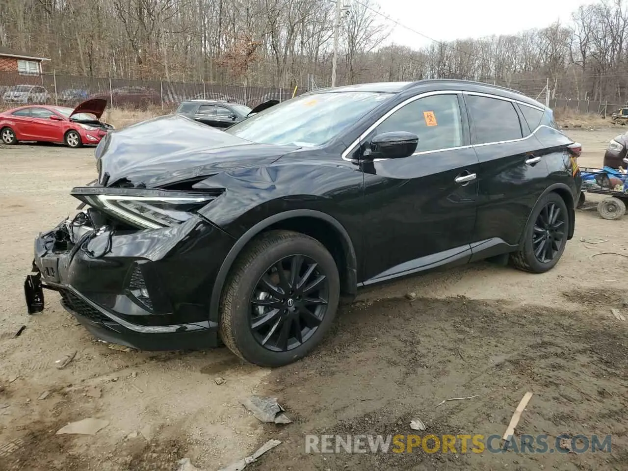 1 Photograph of a damaged car 5N1AZ2BJ2RC113709 NISSAN MURANO 2024