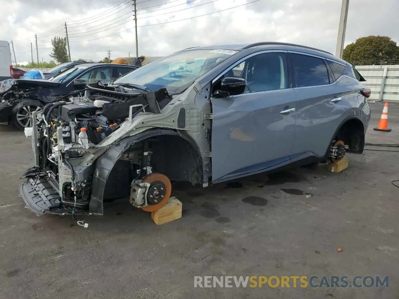 1 Photograph of a damaged car 5N1AZ2BJ3RC102878 NISSAN MURANO 2024