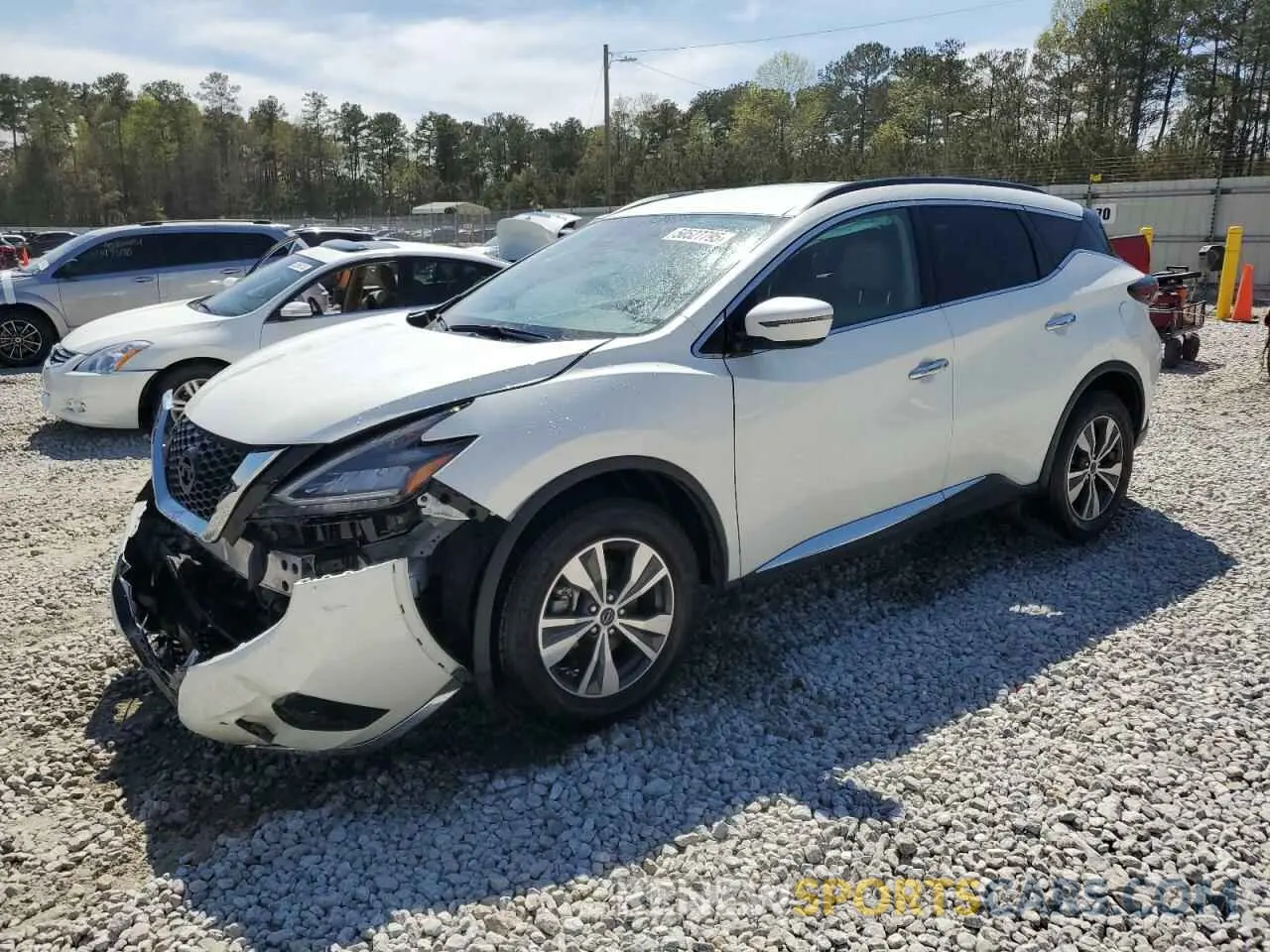 1 Photograph of a damaged car 5N1AZ2BJ9RC104599 NISSAN MURANO 2024