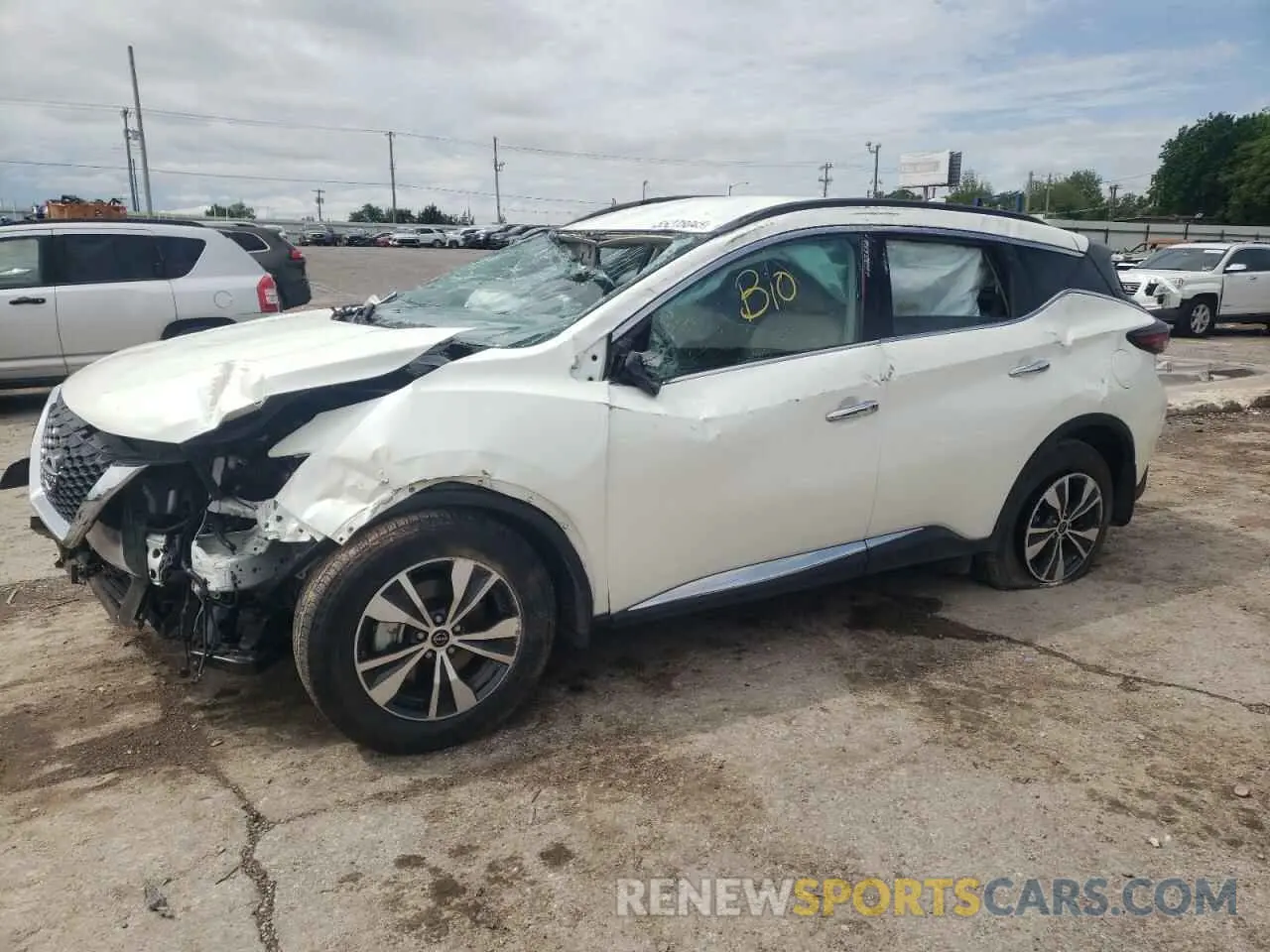 1 Photograph of a damaged car 5N1AZ2BS4RC119066 NISSAN MURANO 2024