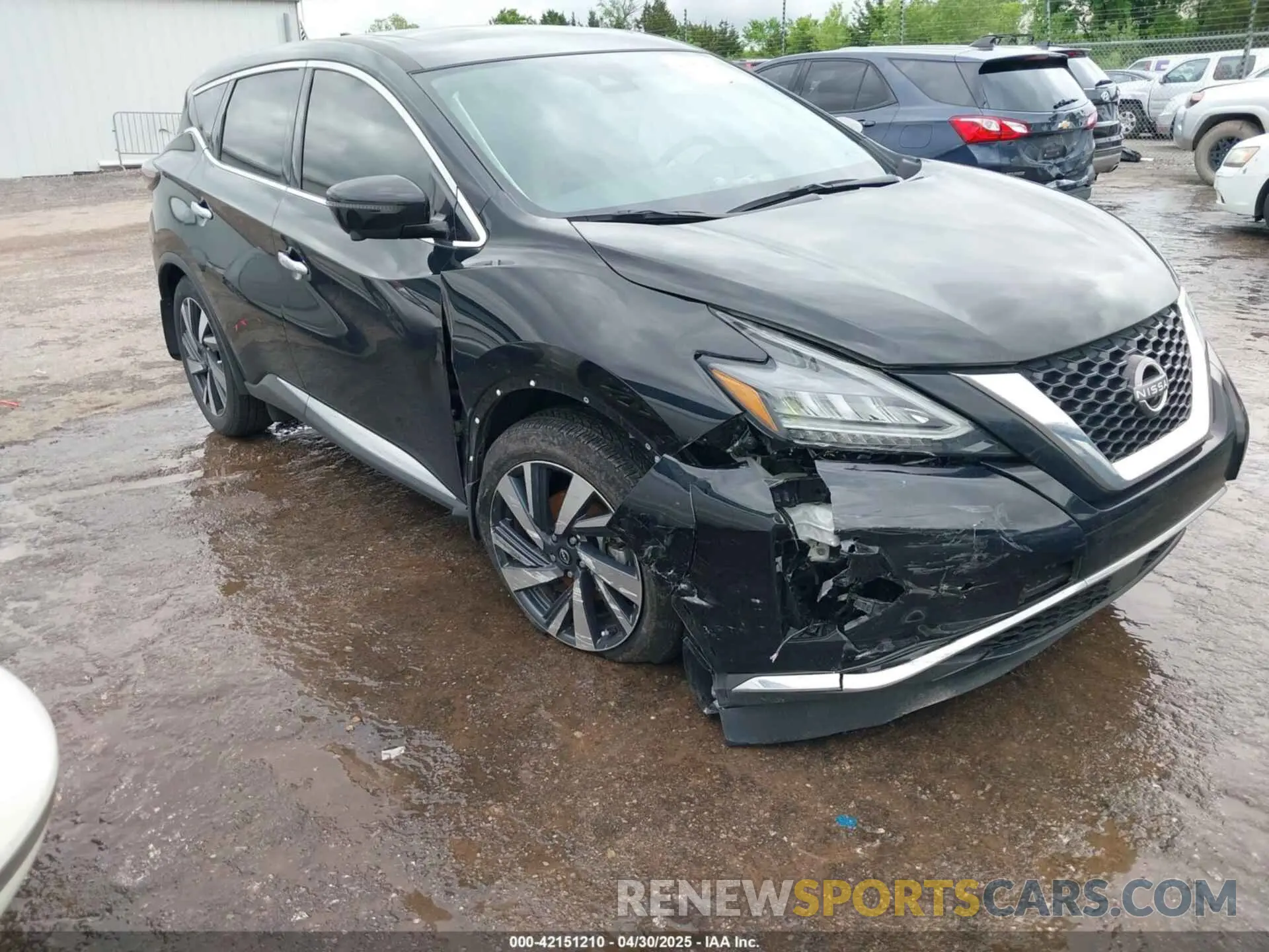 1 Photograph of a damaged car 5N1AZ2CJ7RC124011 NISSAN MURANO 2024