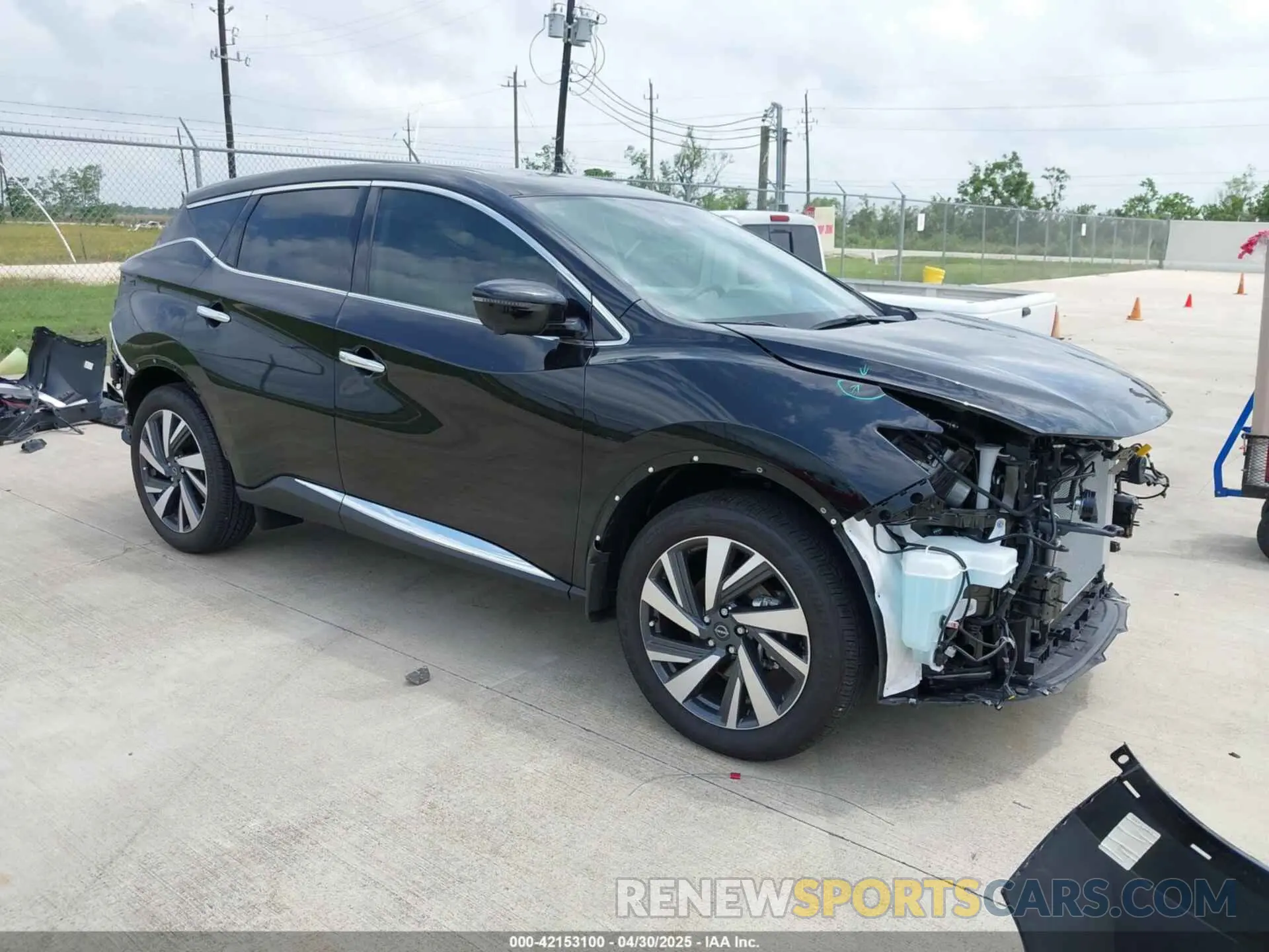1 Photograph of a damaged car 5N1AZ2CJ7RC126678 NISSAN MURANO 2024