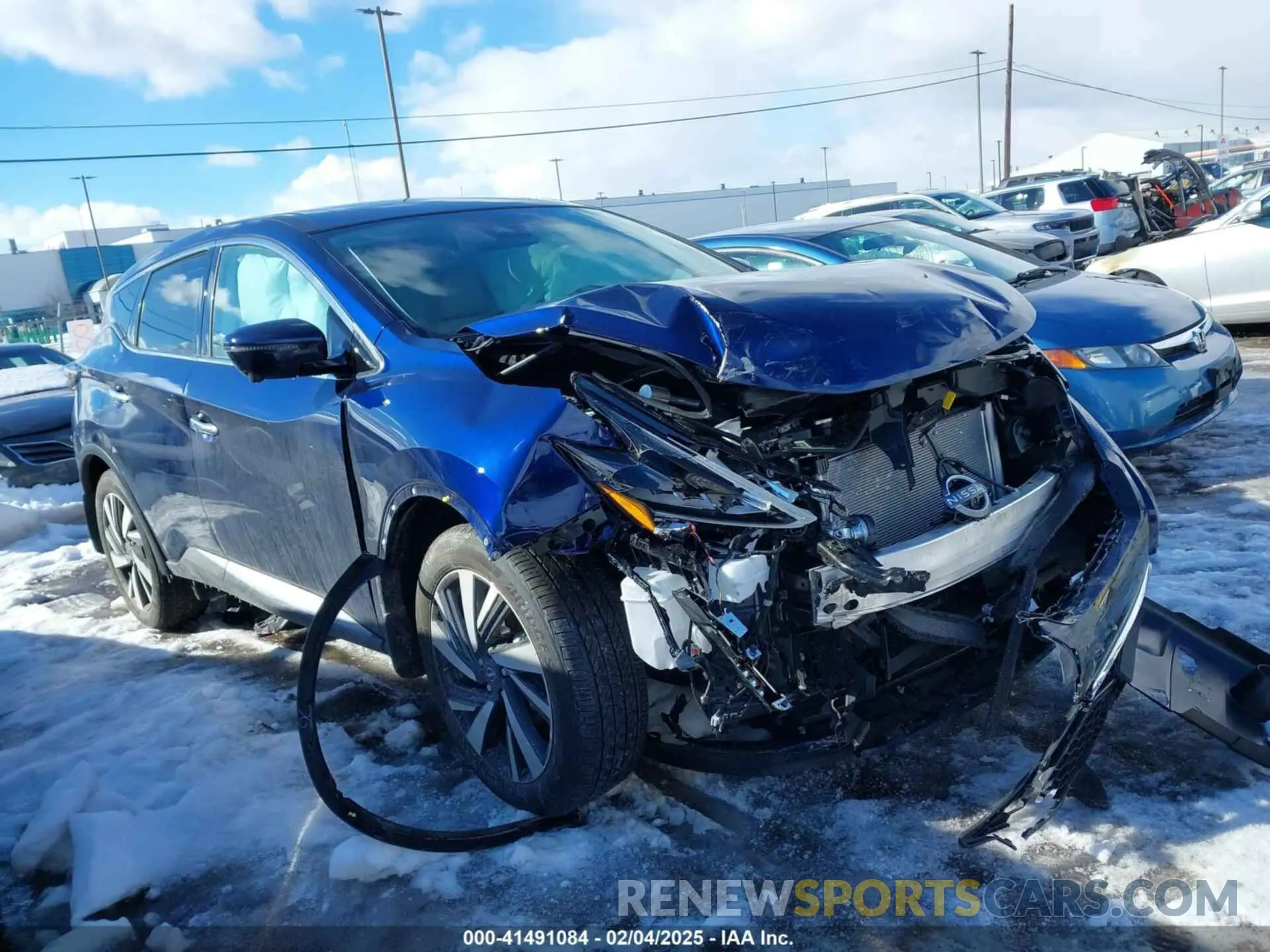 1 Photograph of a damaged car 5N1AZ2CS6RC128608 NISSAN MURANO 2024