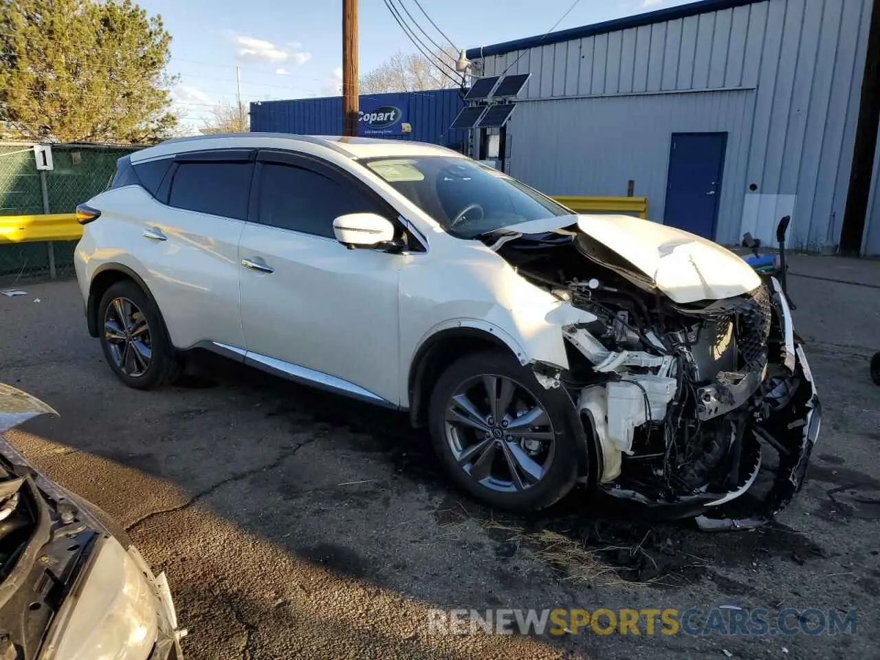 4 Photograph of a damaged car 5N1AZ2DS2RC114297 NISSAN MURANO 2024