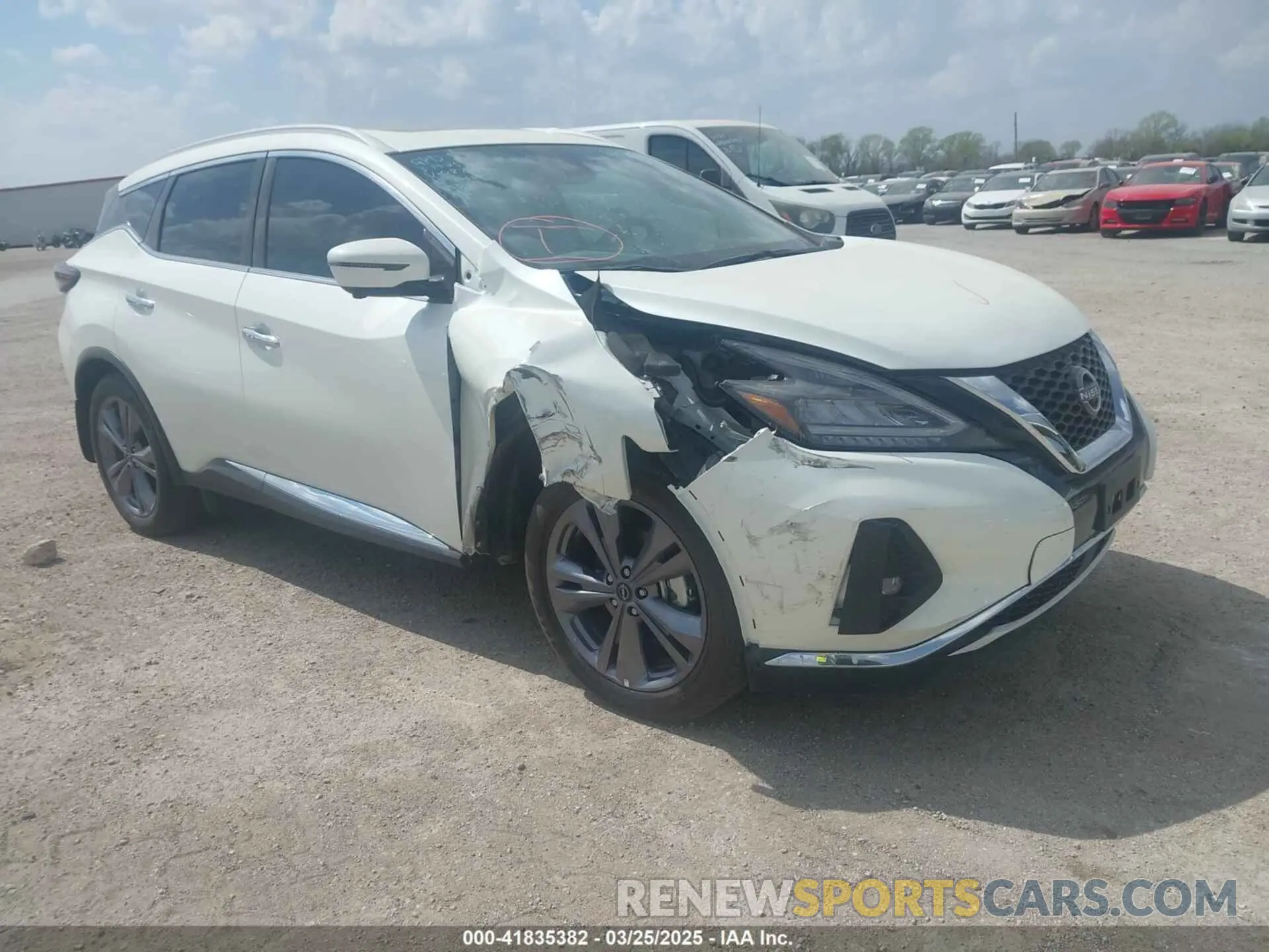 1 Photograph of a damaged car 5N1AZ2DS5RC108736 NISSAN MURANO 2024