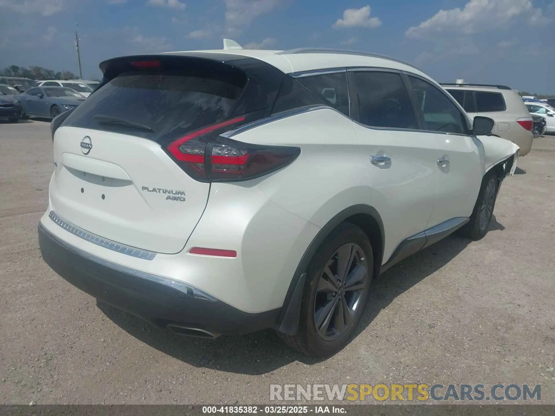 4 Photograph of a damaged car 5N1AZ2DS5RC108736 NISSAN MURANO 2024