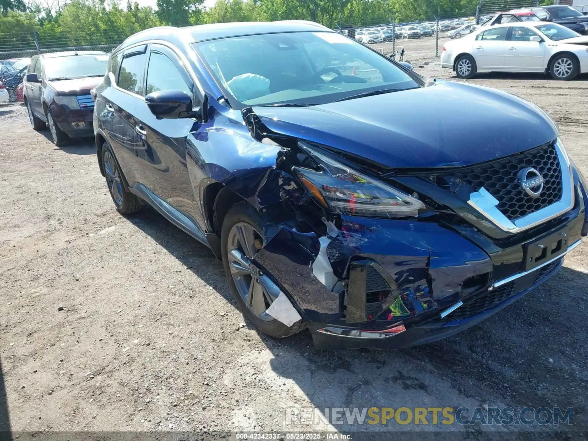 1 Photograph of a damaged car 5N1AZ2DS6RC109961 NISSAN MURANO 2024