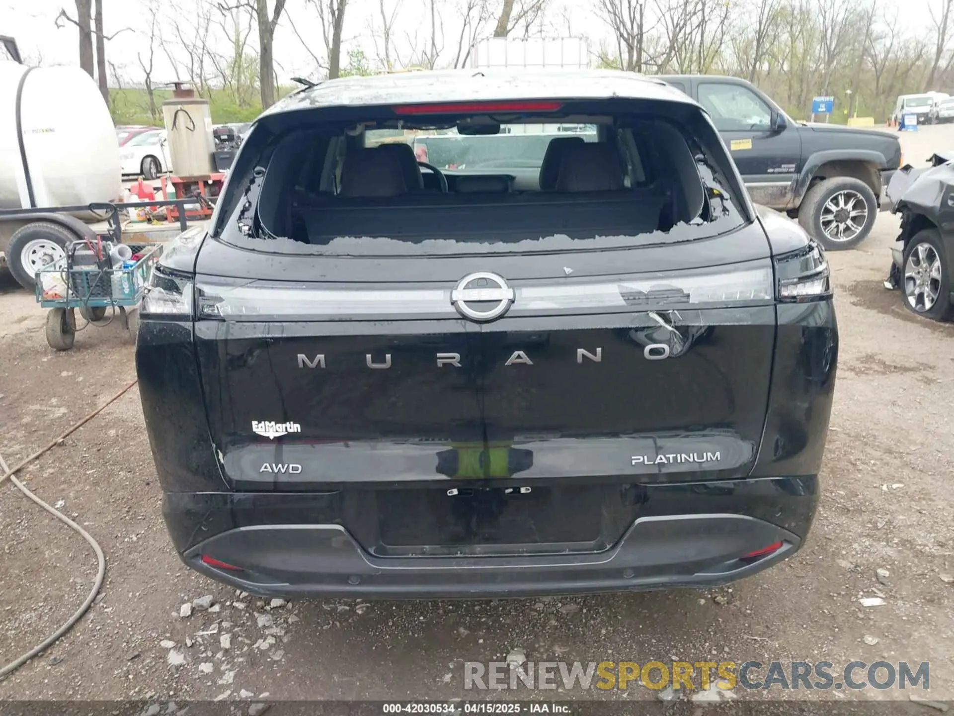 16 Photograph of a damaged car 5N1AZ3DT0SC104033 NISSAN MURANO 2025