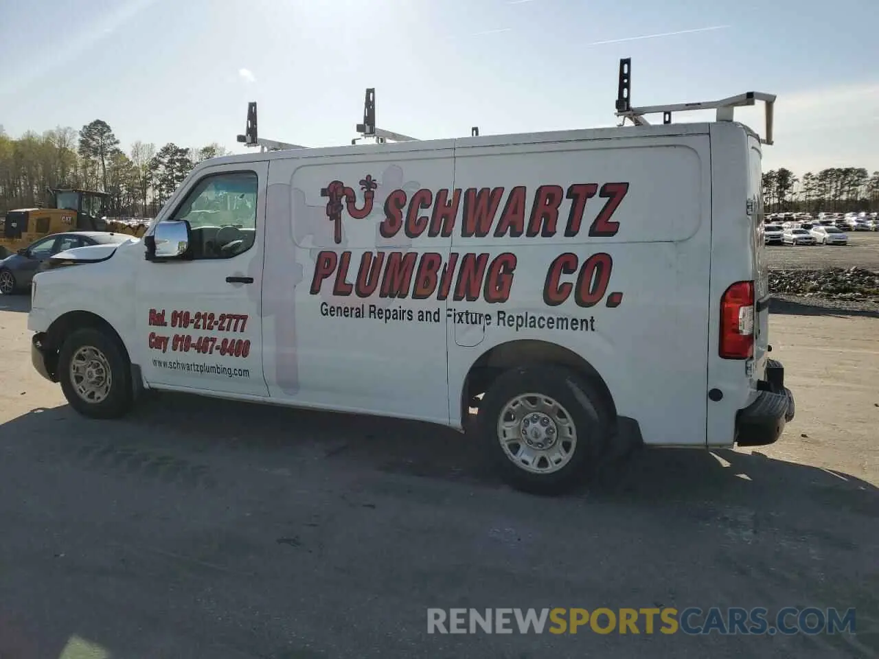 2 Photograph of a damaged car 1N6AF0KY4KN801510 NISSAN NV 2019