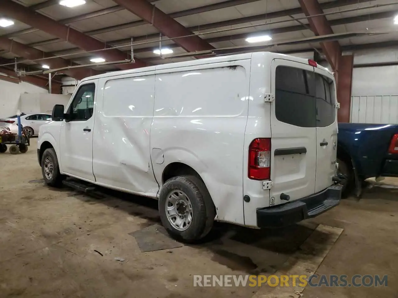 2 Photograph of a damaged car 1N6BF0KM6KN805981 NISSAN NV 2019