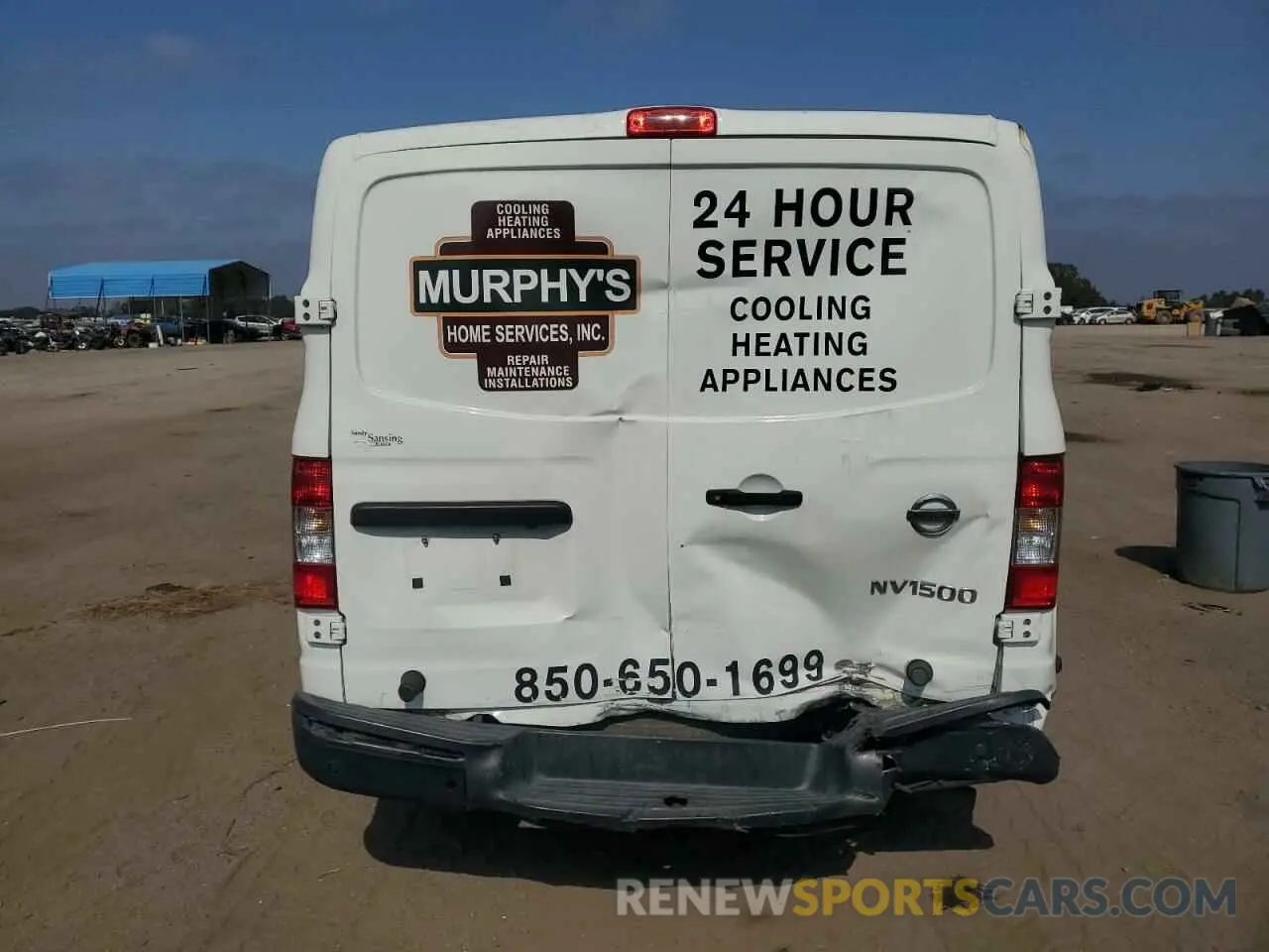 6 Photograph of a damaged car 1N6BF0KMXKN808592 NISSAN NV 2019